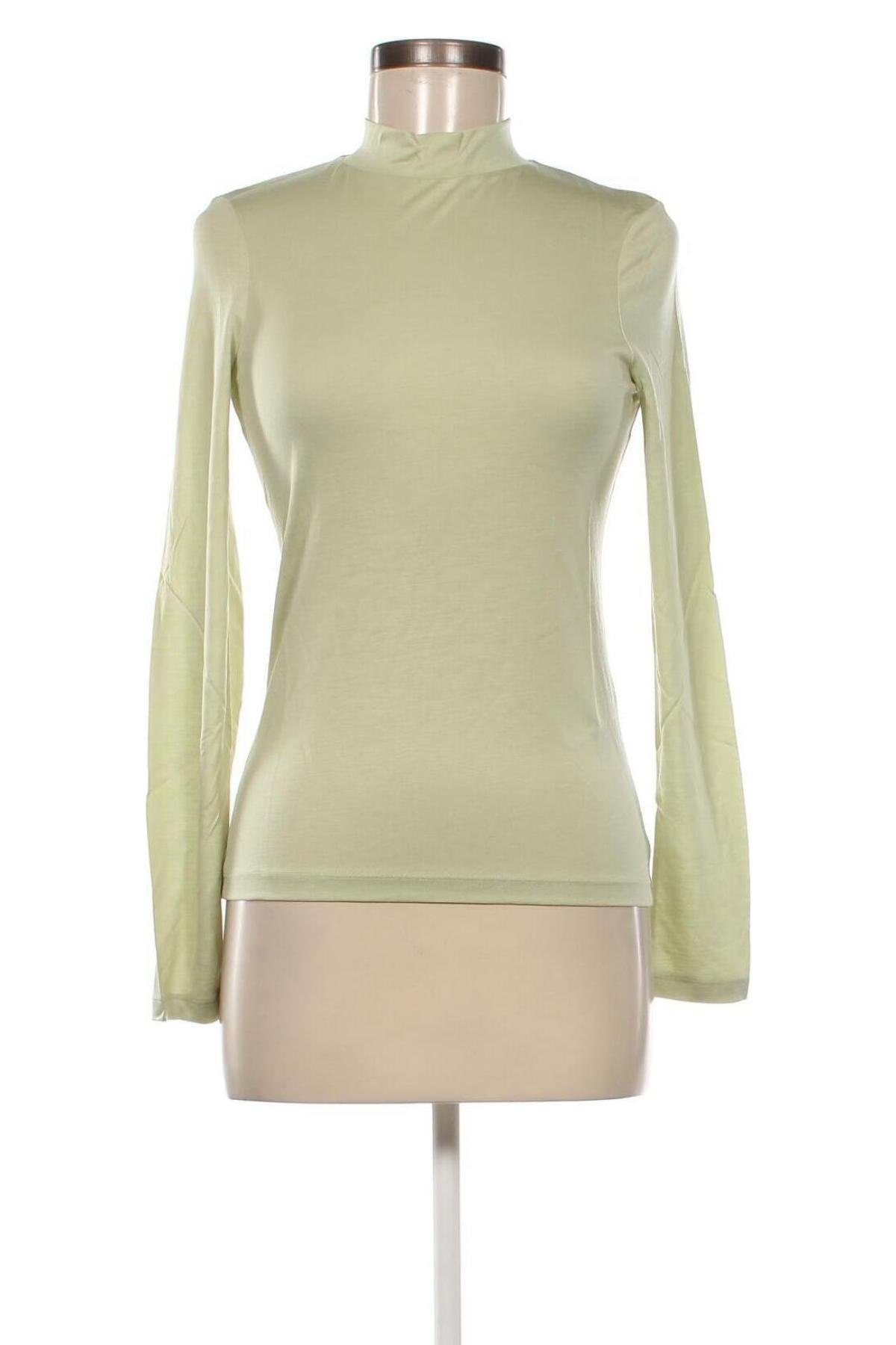 Дамска блуза Aligne, Размер XS, Цвят Зелен, Цена 48,96 лв.