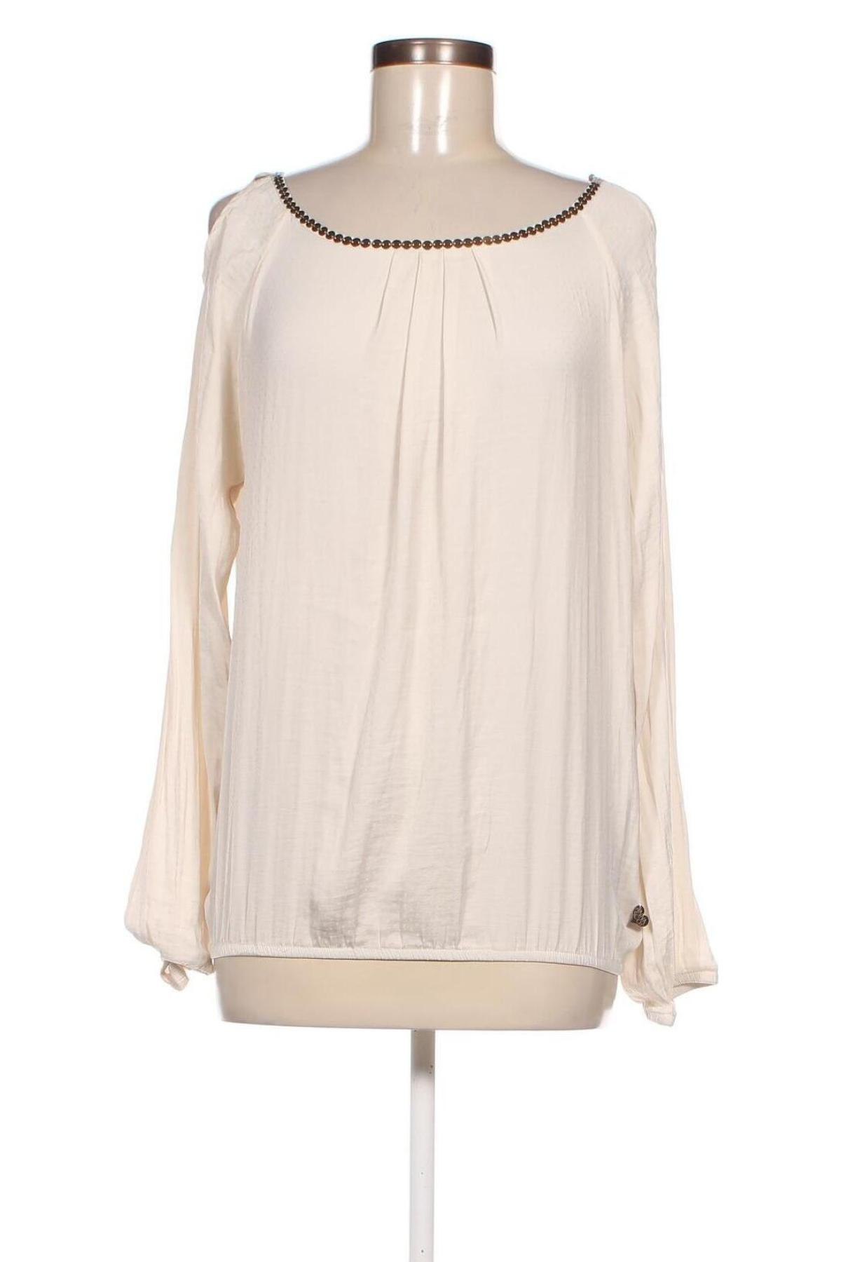 Дамска блуза Anna Scott, Размер M, Цвят Екрю, Цена 9,12 лв.