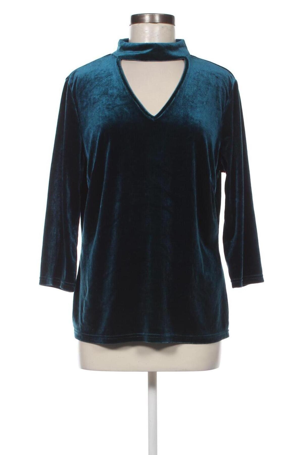 Γυναικεία μπλούζα Body Flirt, Μέγεθος XL, Χρώμα Μπλέ, Τιμή 4,82 €