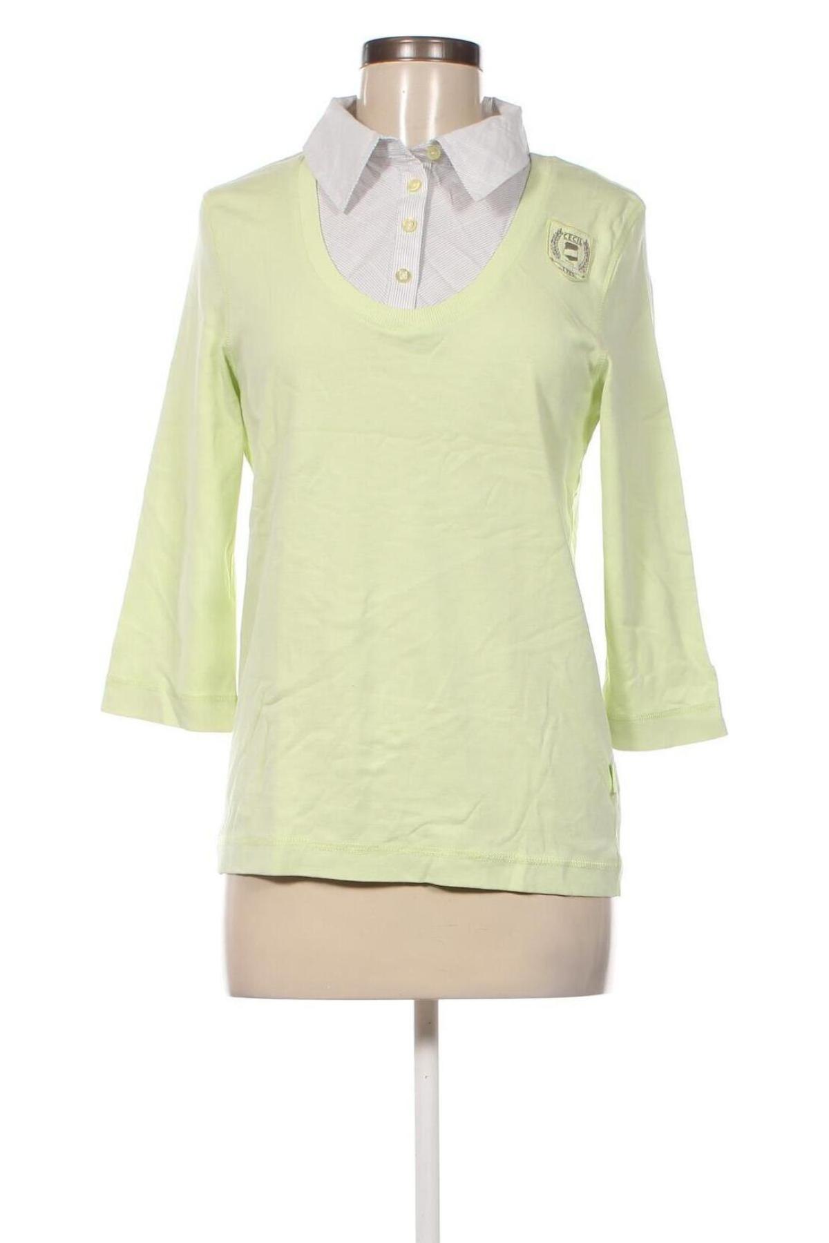 Damen Shirt Cecil, Größe L, Farbe Grün, Preis 4,64 €