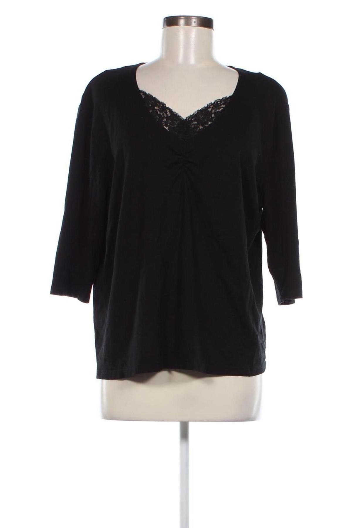 Γυναικεία μπλούζα Chicco, Μέγεθος XL, Χρώμα Μαύρο, Τιμή 5,64 €