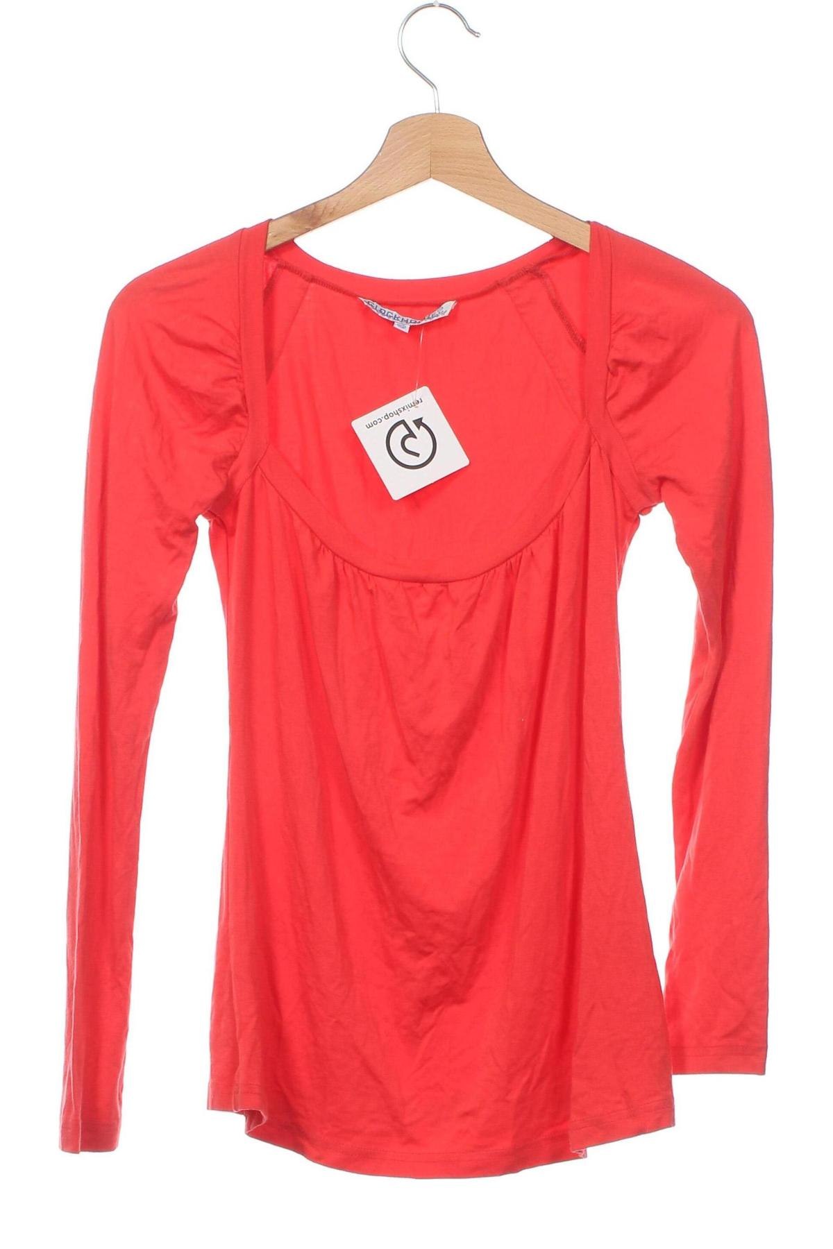 Bluză de femei Clockhouse, Mărime XS, Culoare Roșu, Preț 24,48 Lei