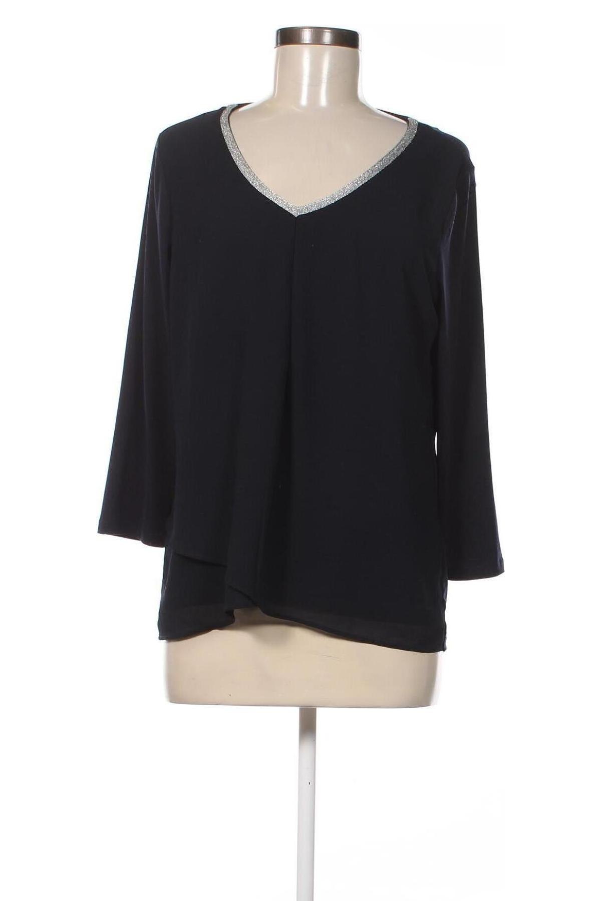 Γυναικεία μπλούζα Comma,, Μέγεθος M, Χρώμα Μπλέ, Τιμή 25,36 €