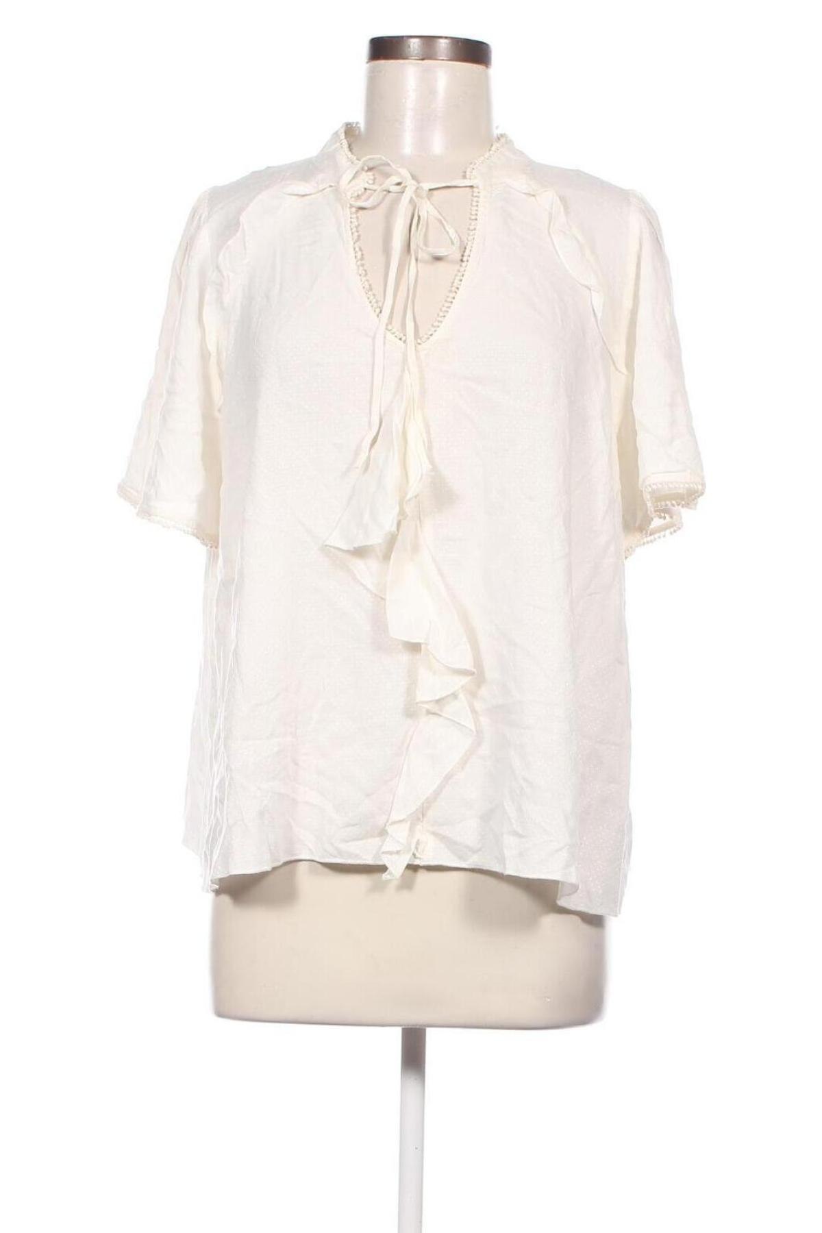 Damen Shirt Cream, Größe M, Farbe Weiß, Preis € 20,16