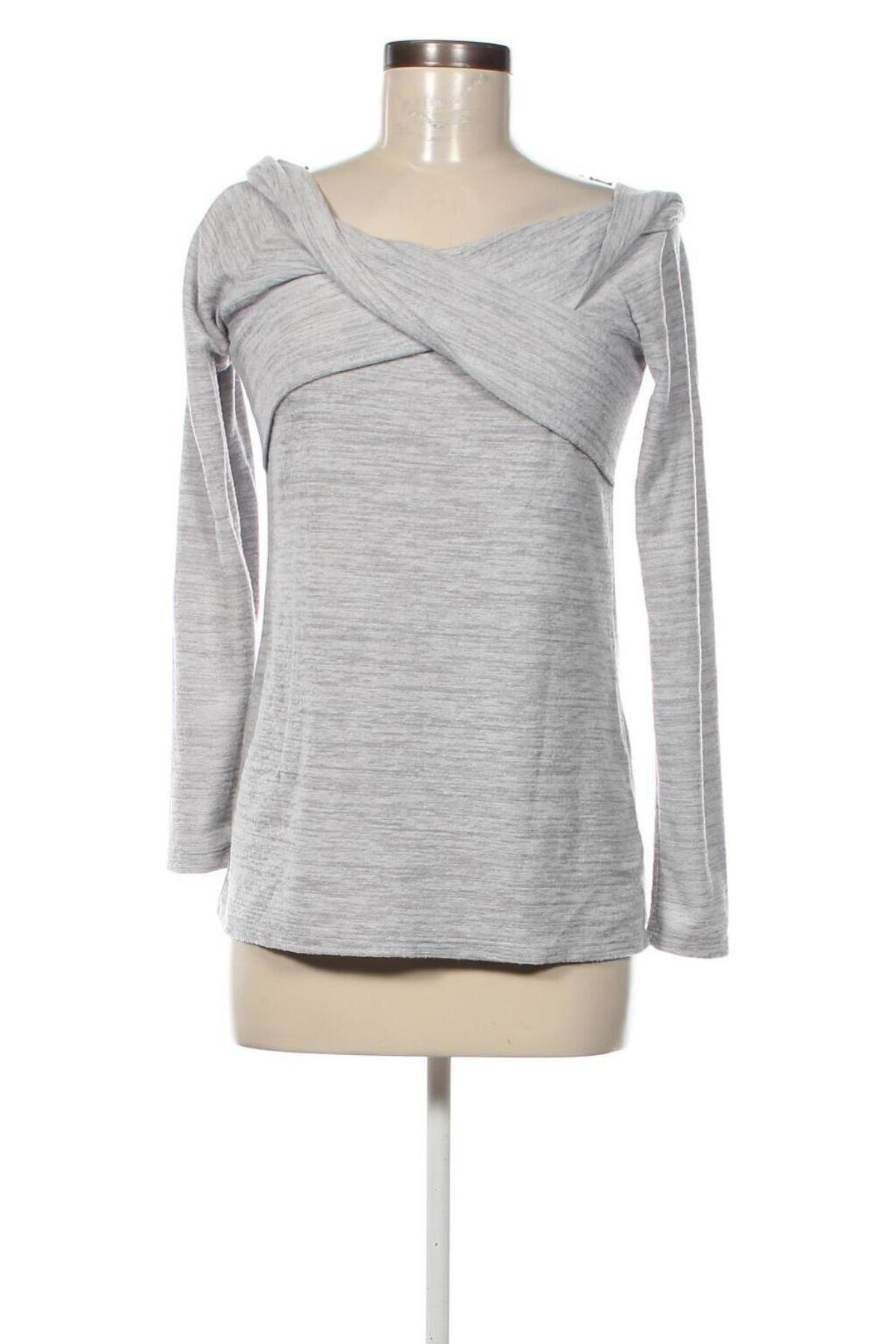Γυναικεία μπλούζα Edc By Esprit, Μέγεθος L, Χρώμα Γκρί, Τιμή 7,36 €