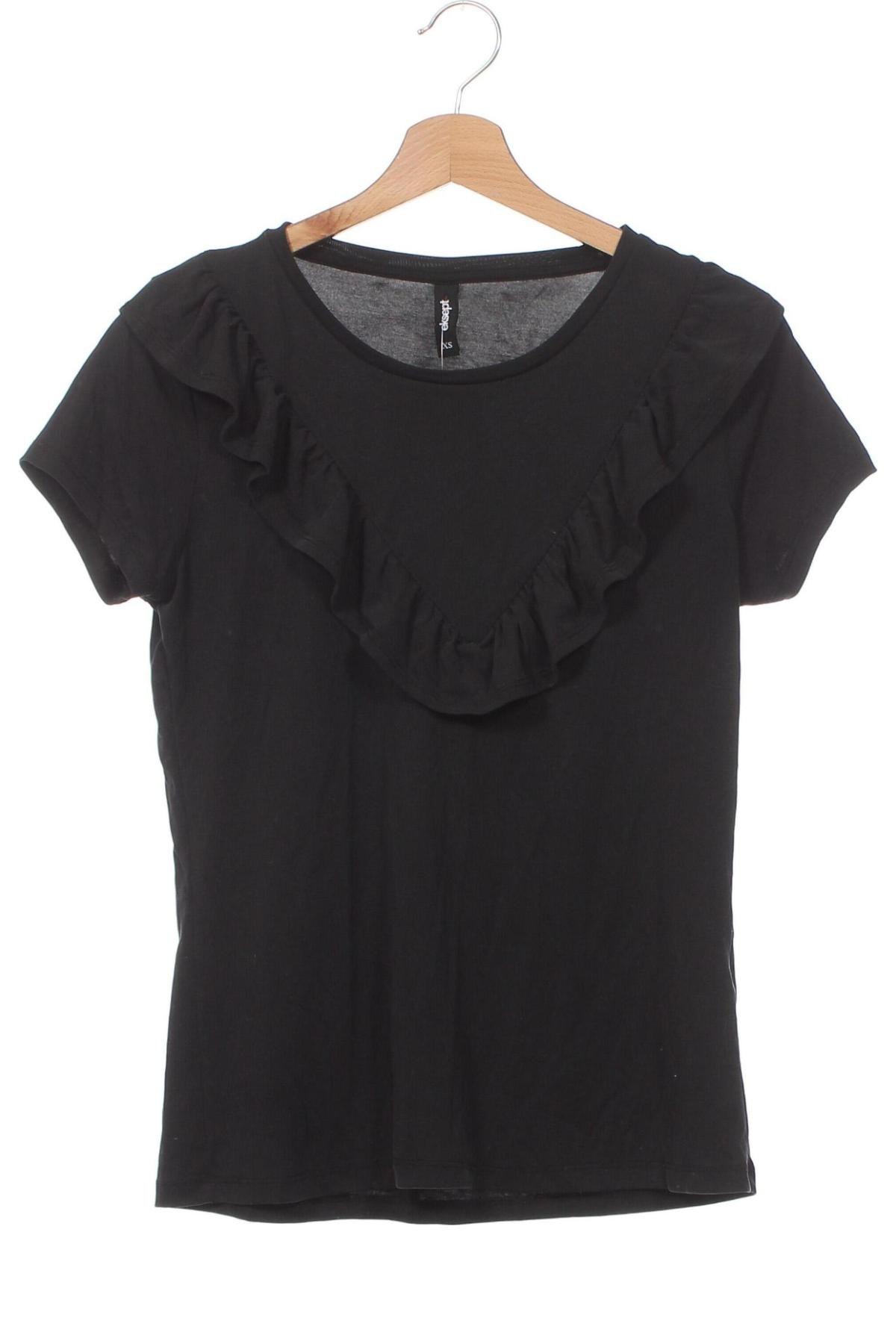 Γυναικεία μπλούζα Eksept, Μέγεθος XS, Χρώμα Μαύρο, Τιμή 4,50 €