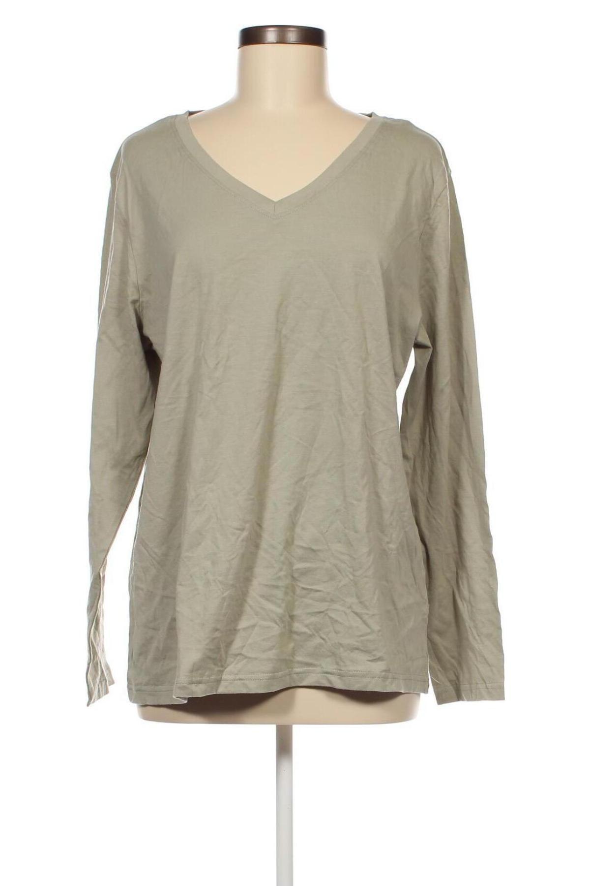 Γυναικεία μπλούζα Ellen Amber, Μέγεθος L, Χρώμα Πράσινο, Τιμή 3,41 €