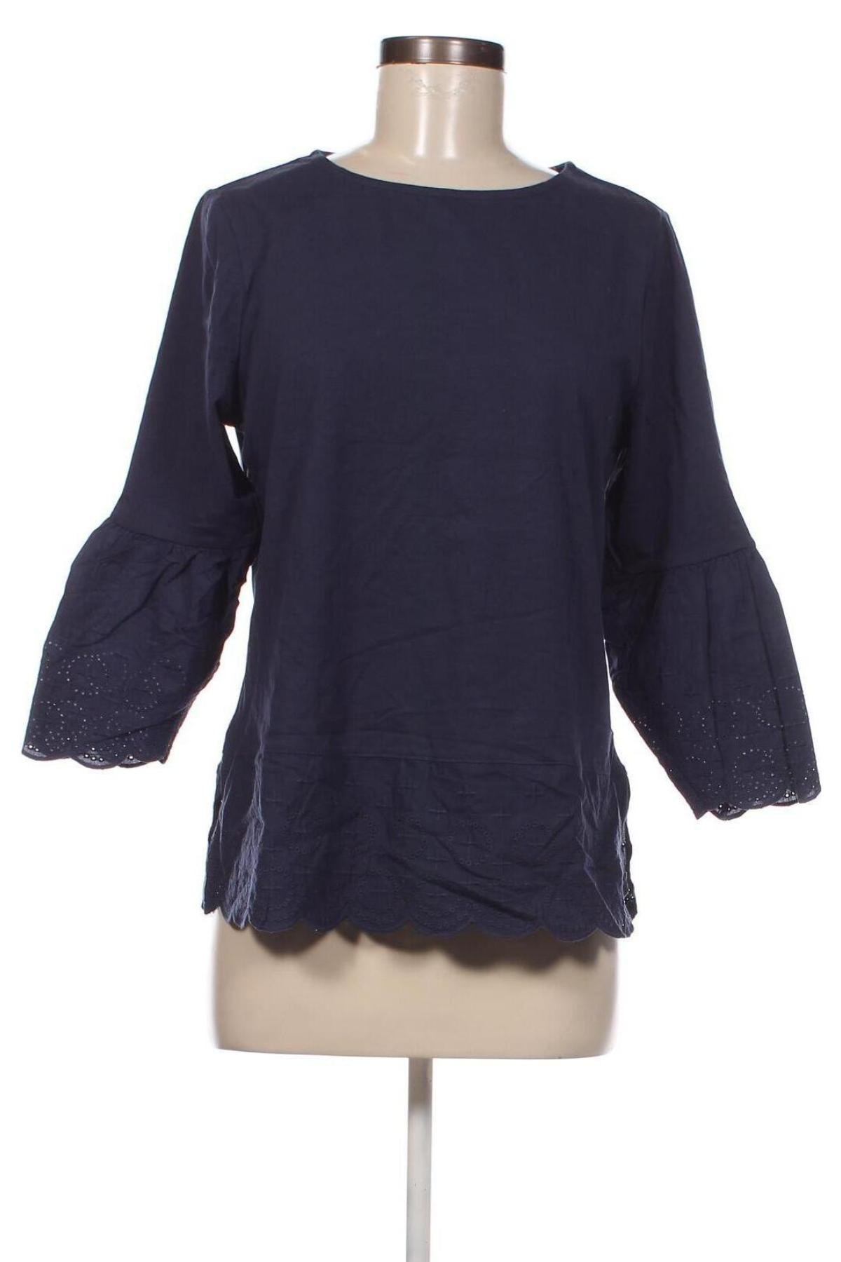 Дамска блуза Essentials by Tchibo, Размер S, Цвят Син, Цена 6,65 лв.