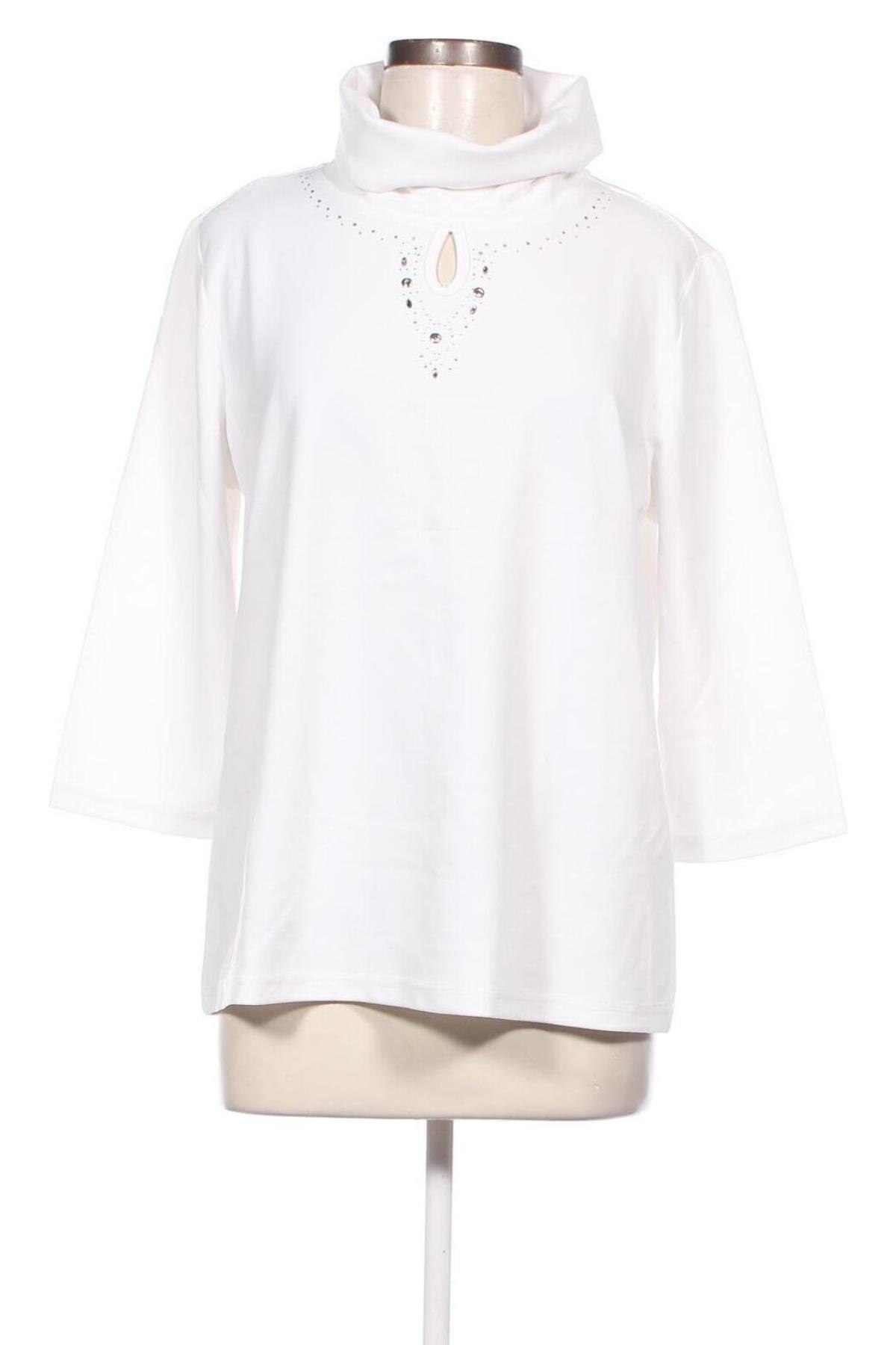 Γυναικεία μπλούζα Fair Lady, Μέγεθος XL, Χρώμα Λευκό, Τιμή 5,52 €
