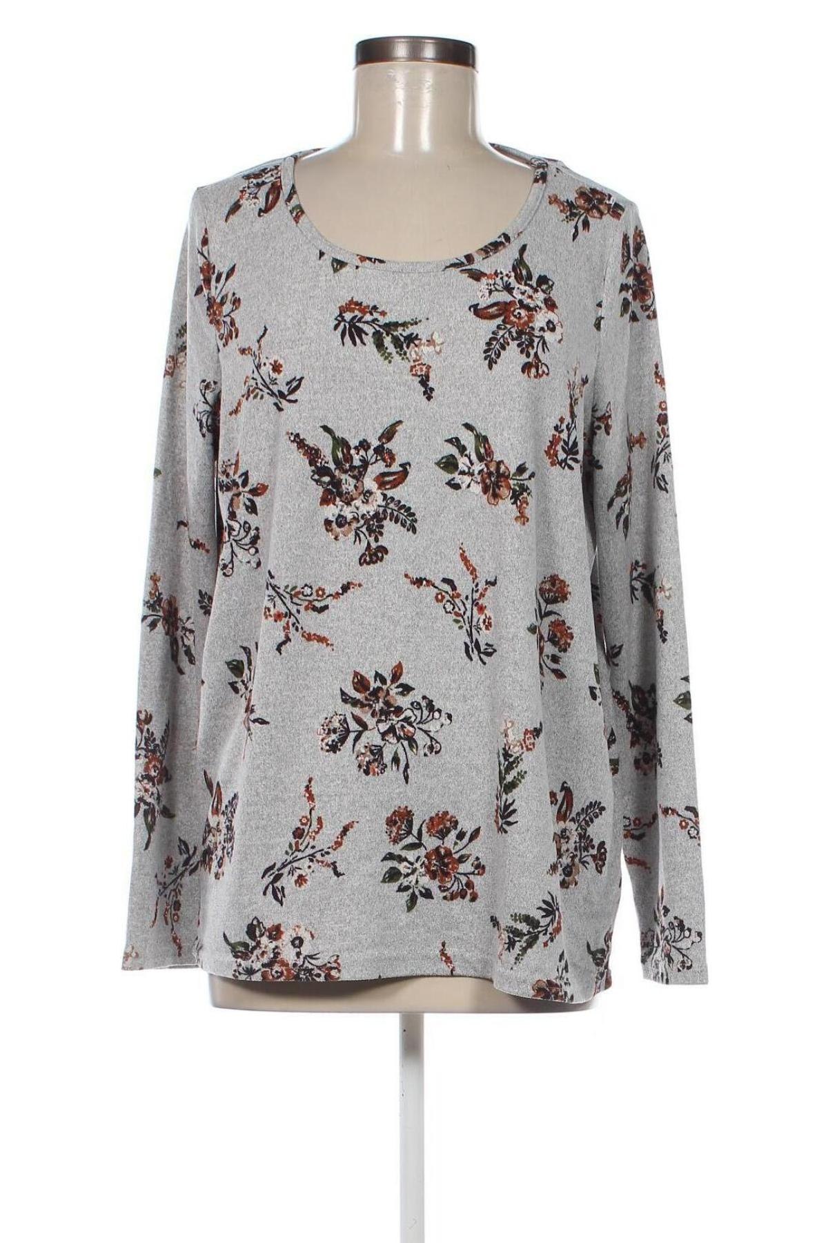 Γυναικεία μπλούζα Gina, Μέγεθος L, Χρώμα Γκρί, Τιμή 2,82 €