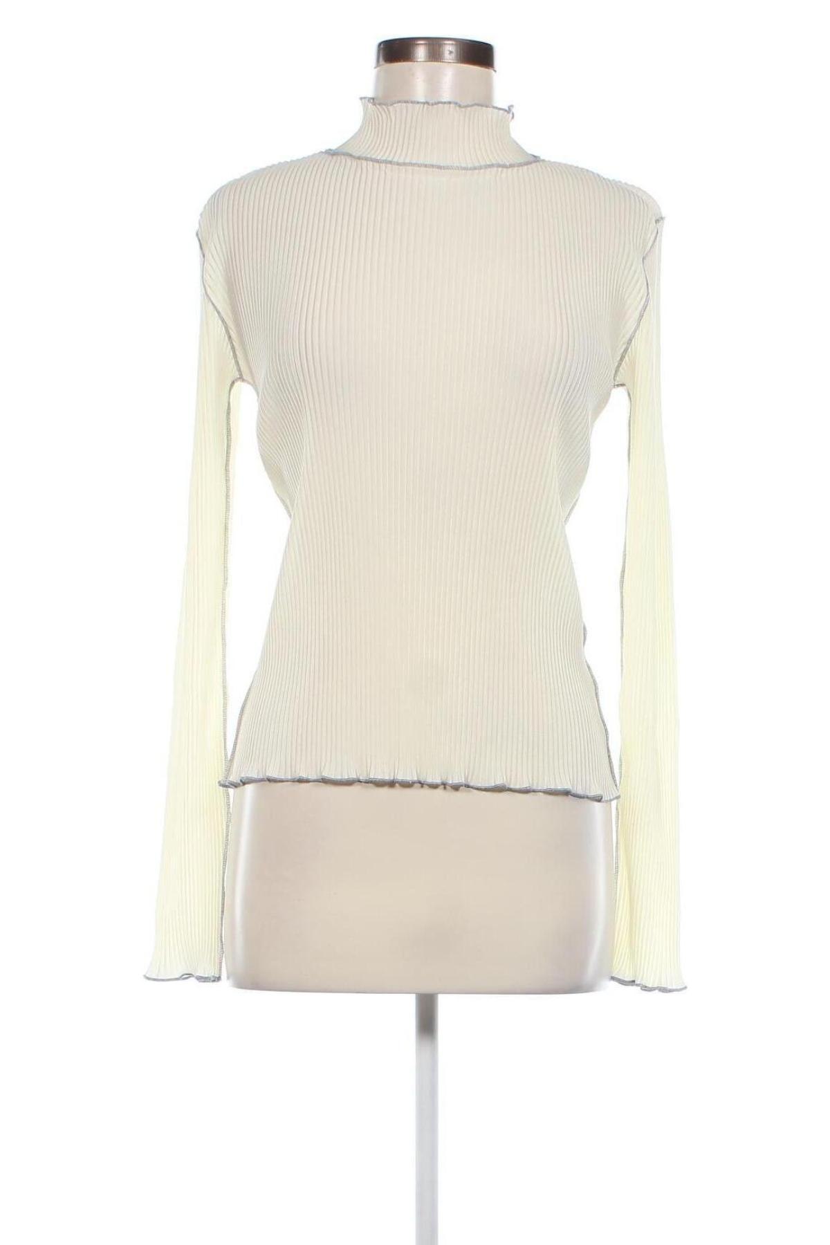 Γυναικεία μπλούζα Gina Tricot, Μέγεθος S, Χρώμα Εκρού, Τιμή 6,60 €