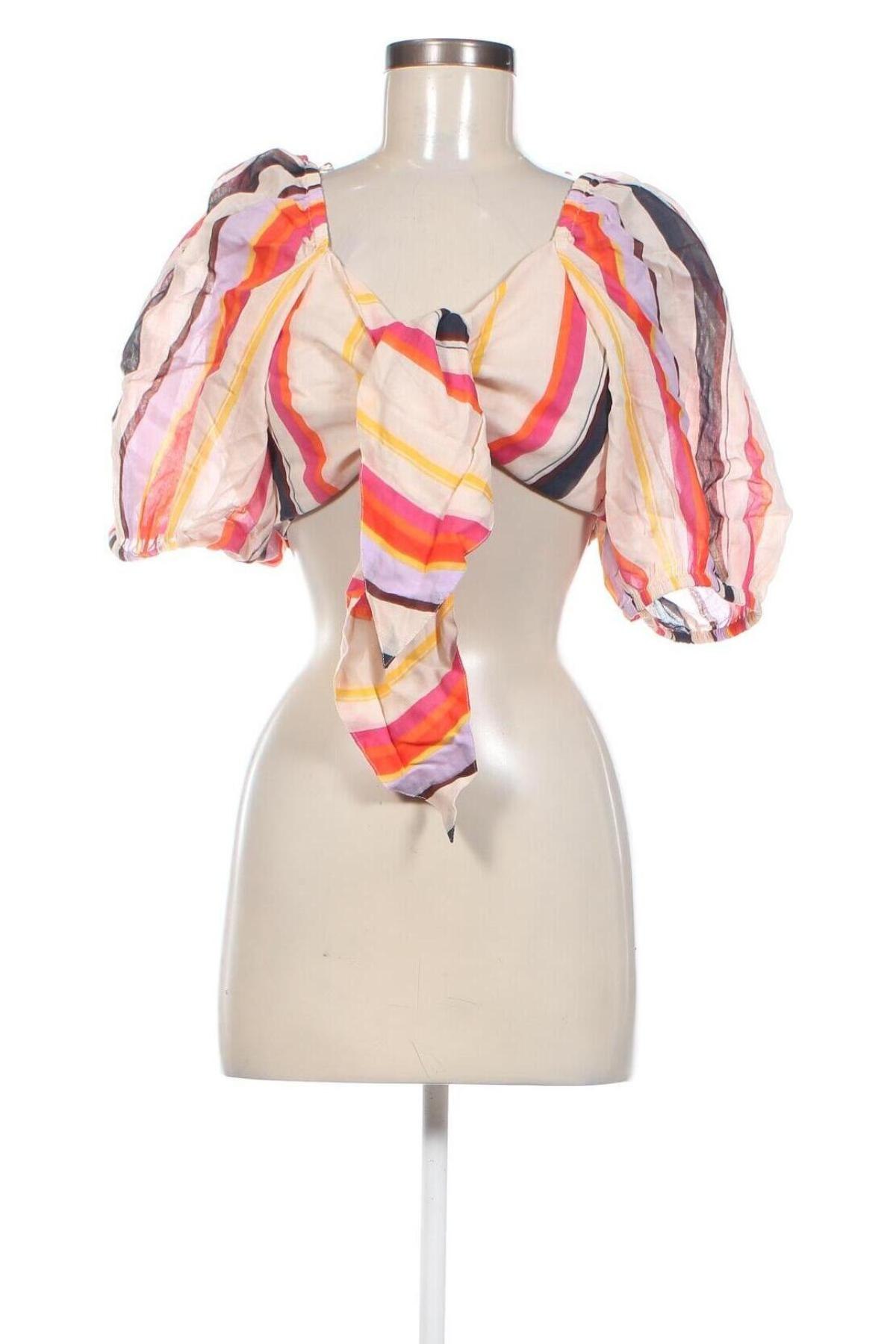 Γυναικεία μπλούζα Gina Tricot, Μέγεθος XL, Χρώμα Πολύχρωμο, Τιμή 6,39 €