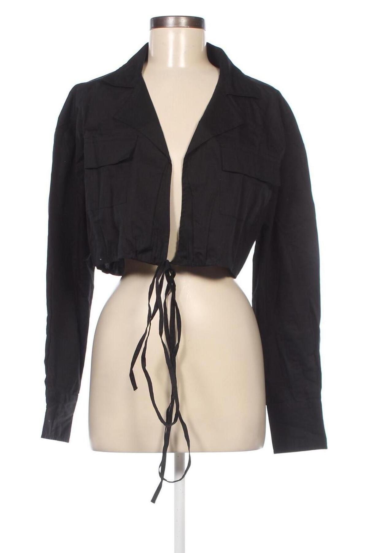 Дамска блуза Gina Tricot, Размер L, Цвят Черен, Цена 19,20 лв.