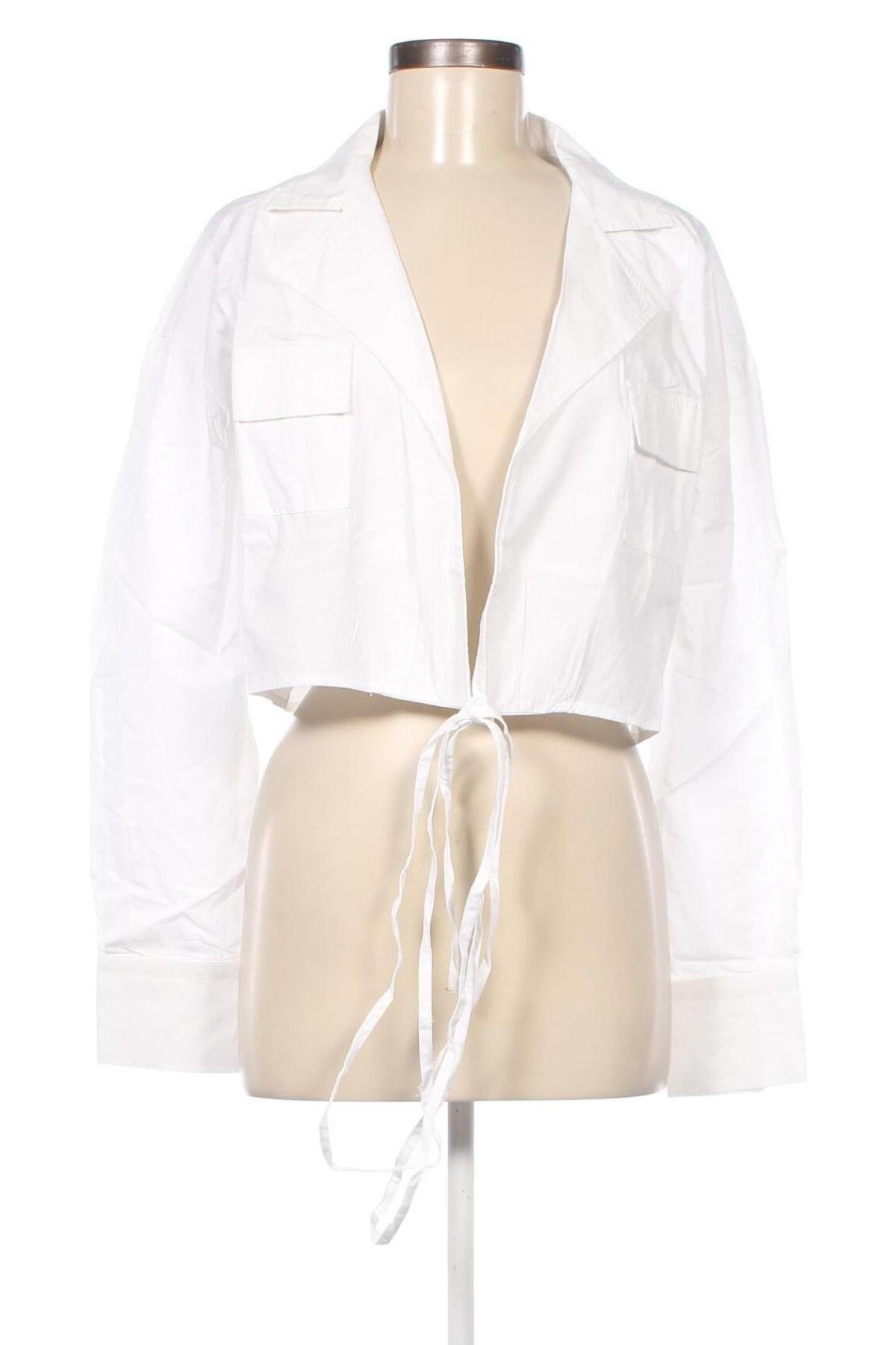 Дамска блуза Gina Tricot, Размер L, Цвят Бял, Цена 46,00 лв.