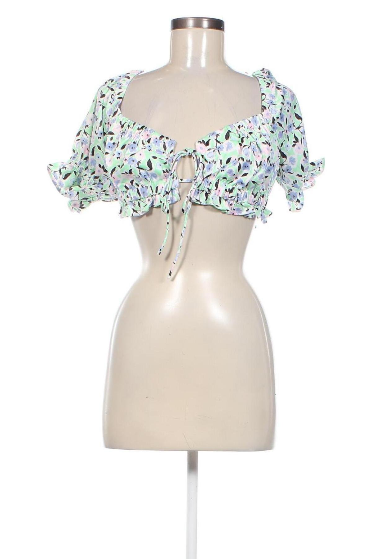 Дамска блуза Gina Tricot, Размер M, Цвят Многоцветен, Цена 12,00 лв.