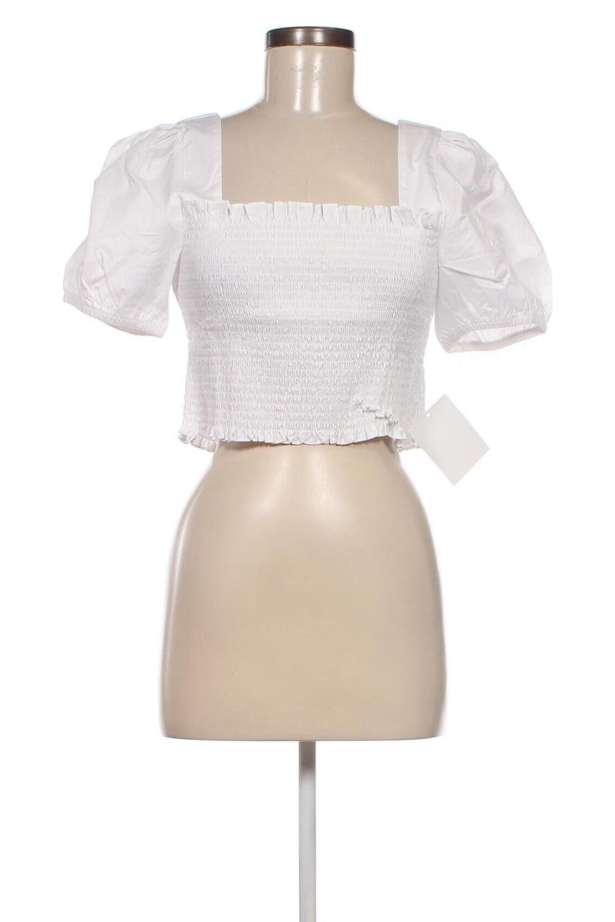 Γυναικεία μπλούζα Glamorous, Μέγεθος L, Χρώμα Λευκό, Τιμή 7,05 €