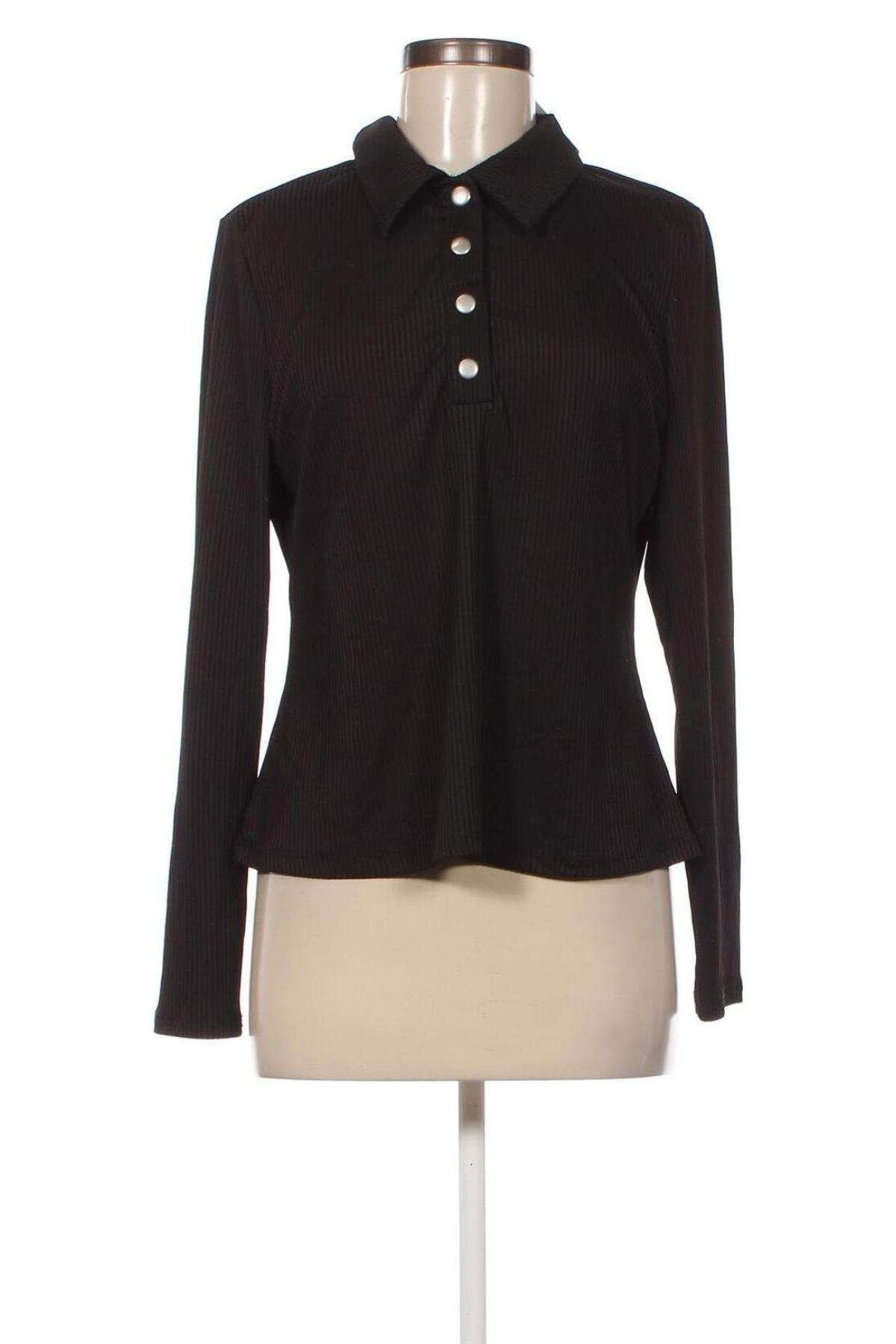 Дамска блуза Glamorous, Размер L, Цвят Черен, Цена 6,38 лв.