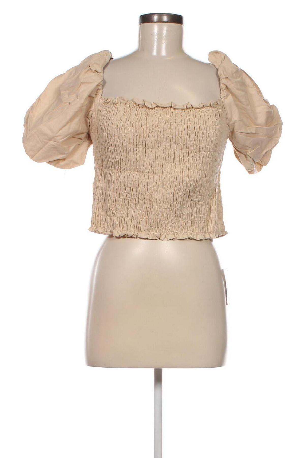 Γυναικεία μπλούζα Glamorous, Μέγεθος XL, Χρώμα  Μπέζ, Τιμή 6,31 €