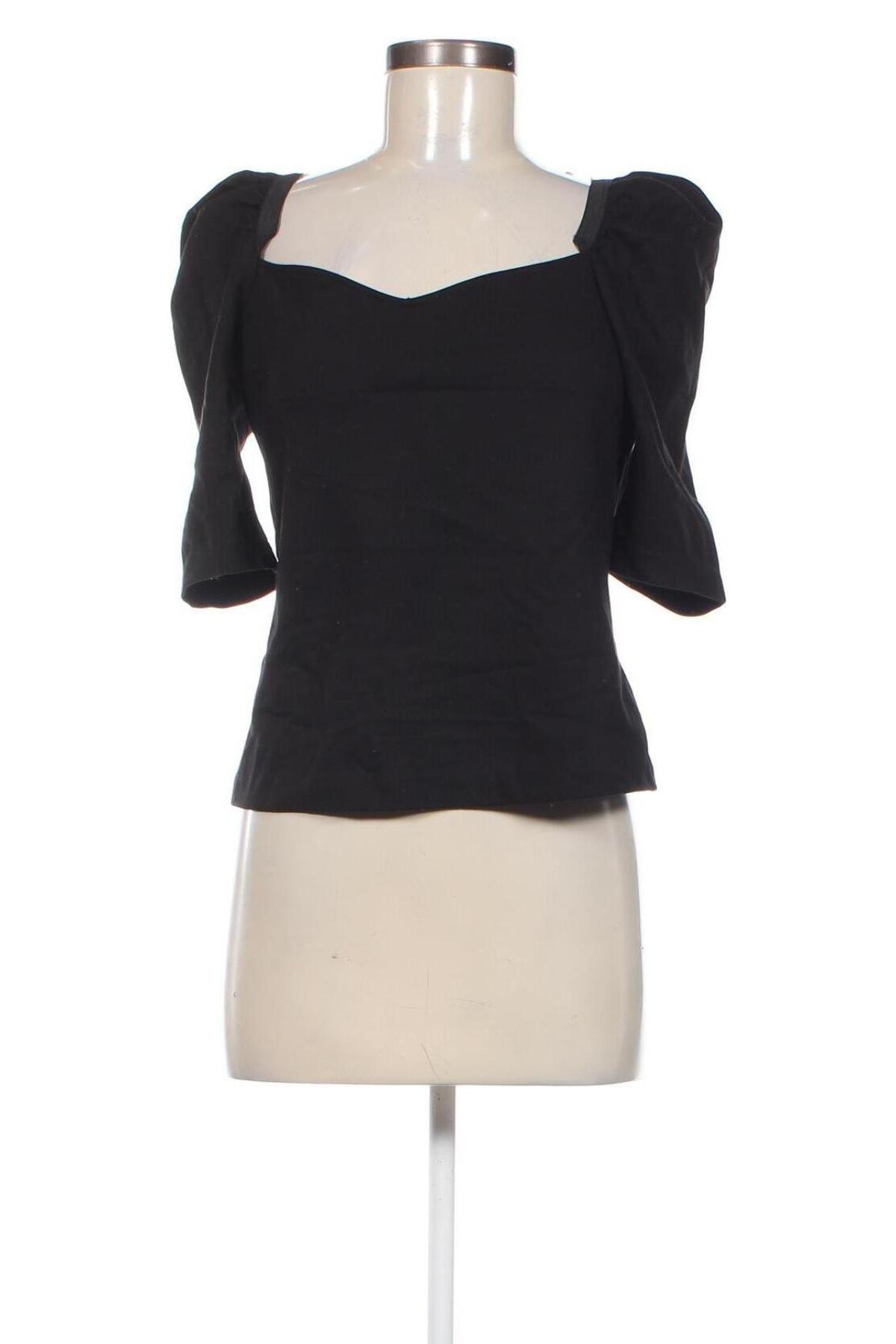 Γυναικεία μπλούζα H&M, Μέγεθος M, Χρώμα Μαύρο, Τιμή 11,75 €