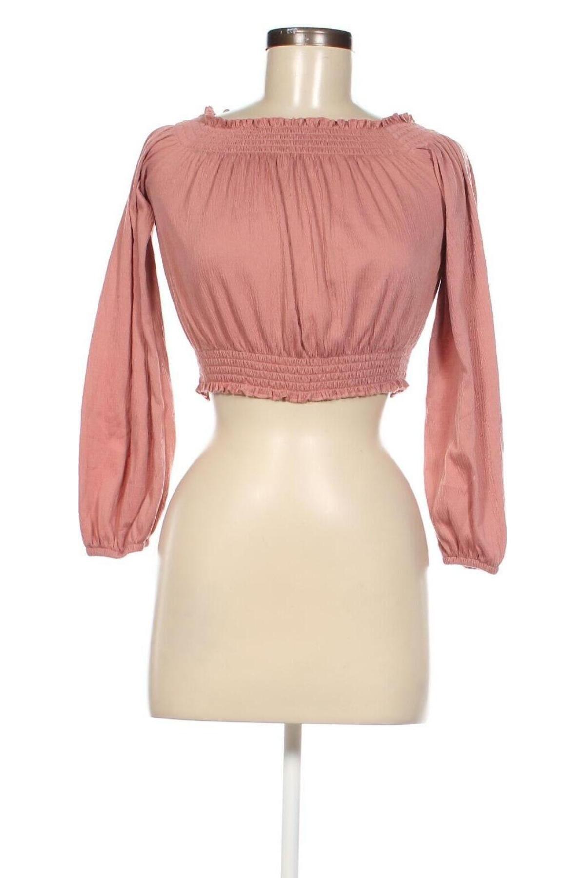 Γυναικεία μπλούζα H&M Divided, Μέγεθος S, Χρώμα Ρόζ , Τιμή 4,00 €