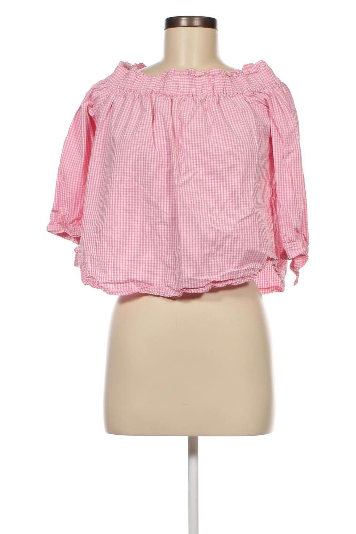 Γυναικεία μπλούζα H&M Divided, Μέγεθος M, Χρώμα Ρόζ , Τιμή 4,96 €