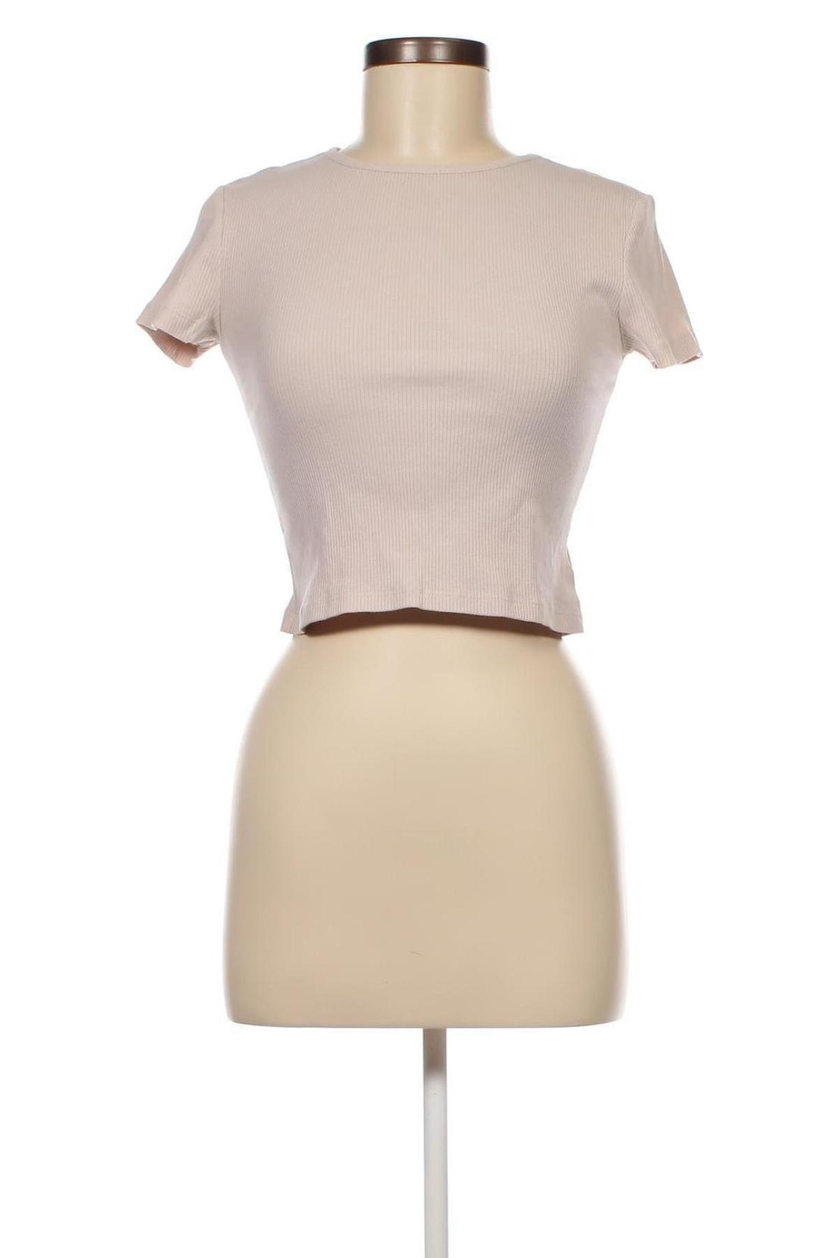 Damen Shirt H&M Divided, Größe S, Farbe Beige, Preis 3,89 €