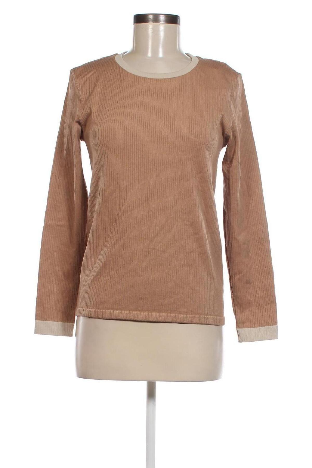 Γυναικεία μπλούζα H&M Sport, Μέγεθος XL, Χρώμα  Μπέζ, Τιμή 4,13 €