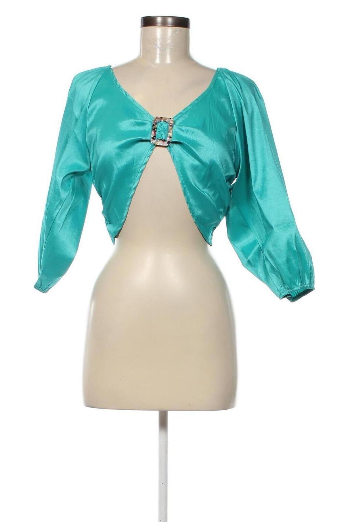 Γυναικεία μπλούζα HOSBJERG, Μέγεθος M, Χρώμα Πράσινο, Τιμή 26,82 €