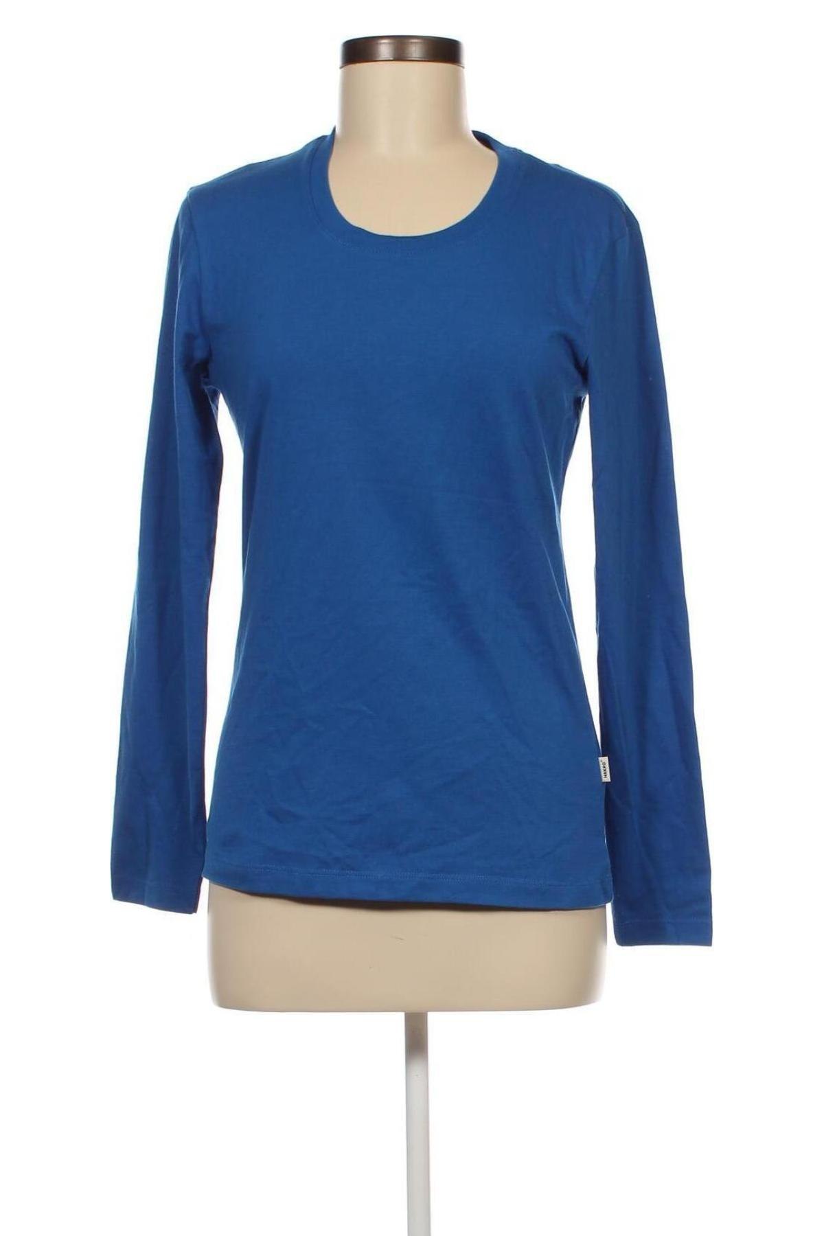 Damen Shirt Hakro, Größe M, Farbe Blau, Preis € 1,98