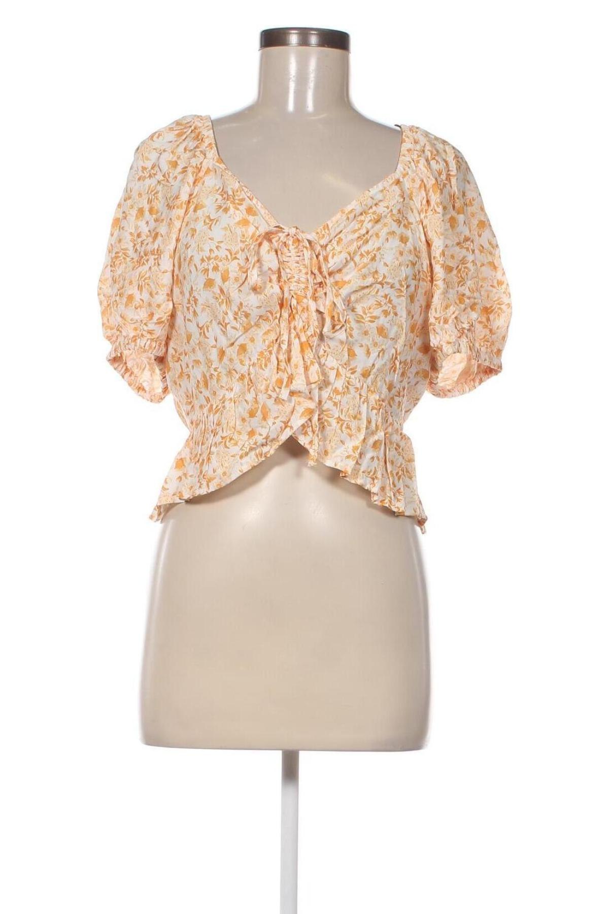 Дамска блуза Hollister, Размер XL, Цвят Оранжев, Цена 10,80 лв.