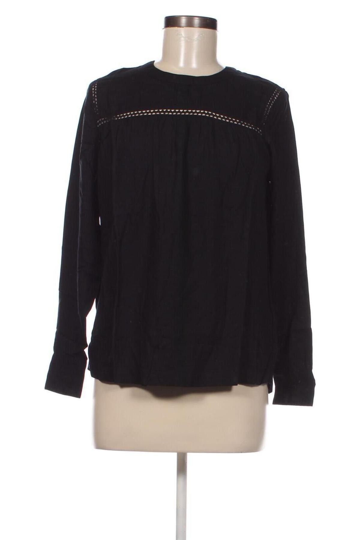 Γυναικεία μπλούζα Ichi, Μέγεθος XS, Χρώμα Μαύρο, Τιμή 7,42 €