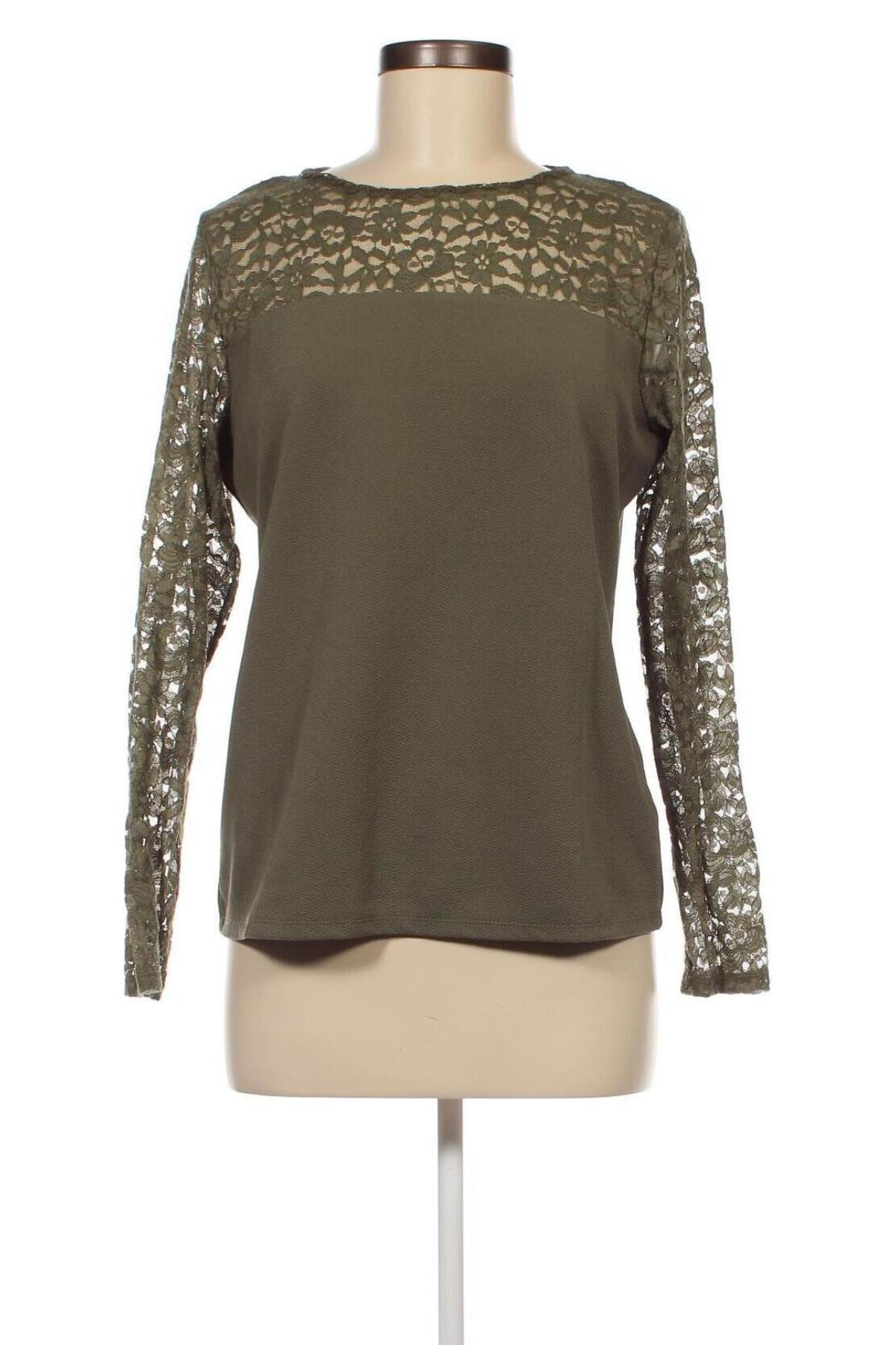 Γυναικεία μπλούζα Jean Pascale, Μέγεθος L, Χρώμα Πράσινο, Τιμή 11,75 €