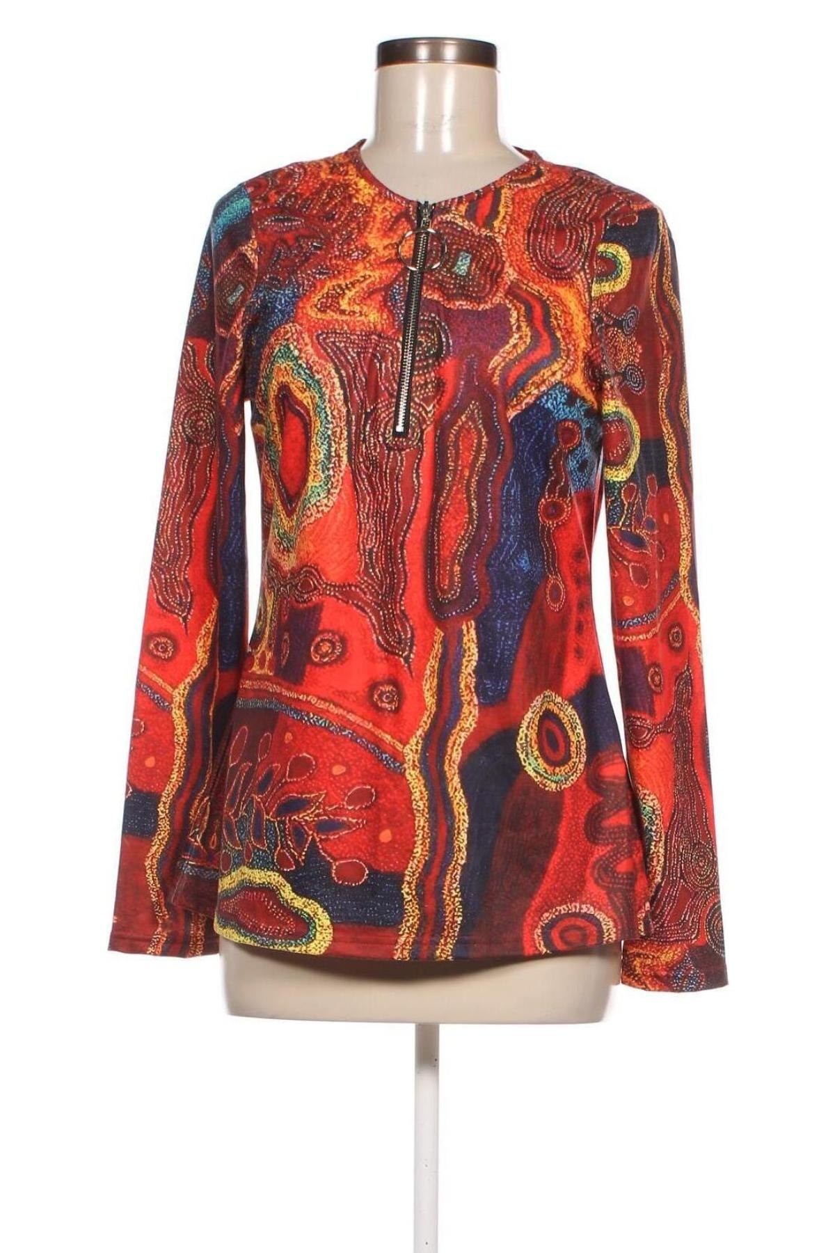 Дамска блуза JustFashionNow, Размер L, Цвят Многоцветен, Цена 30,82 лв.