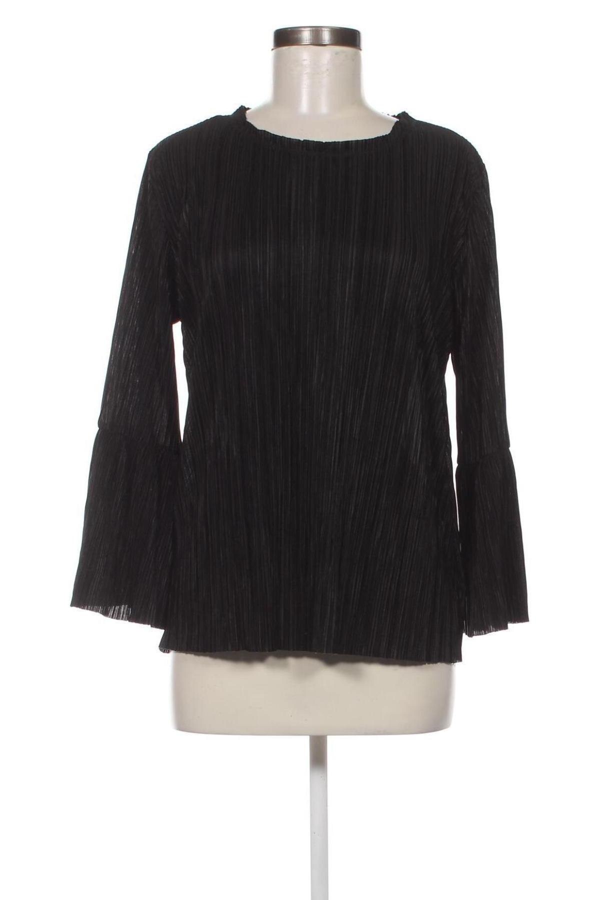 Γυναικεία μπλούζα KappAhl, Μέγεθος M, Χρώμα Μαύρο, Τιμή 3,07 €