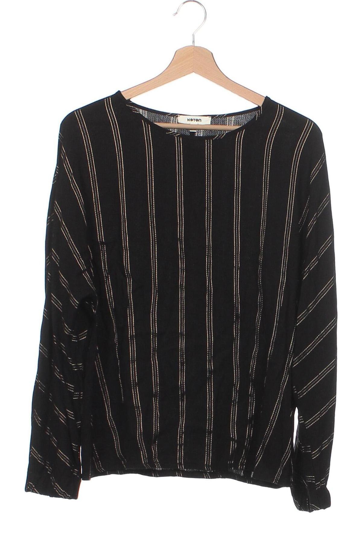 Damen Shirt Koton, Größe XS, Farbe Schwarz, Preis € 8,57