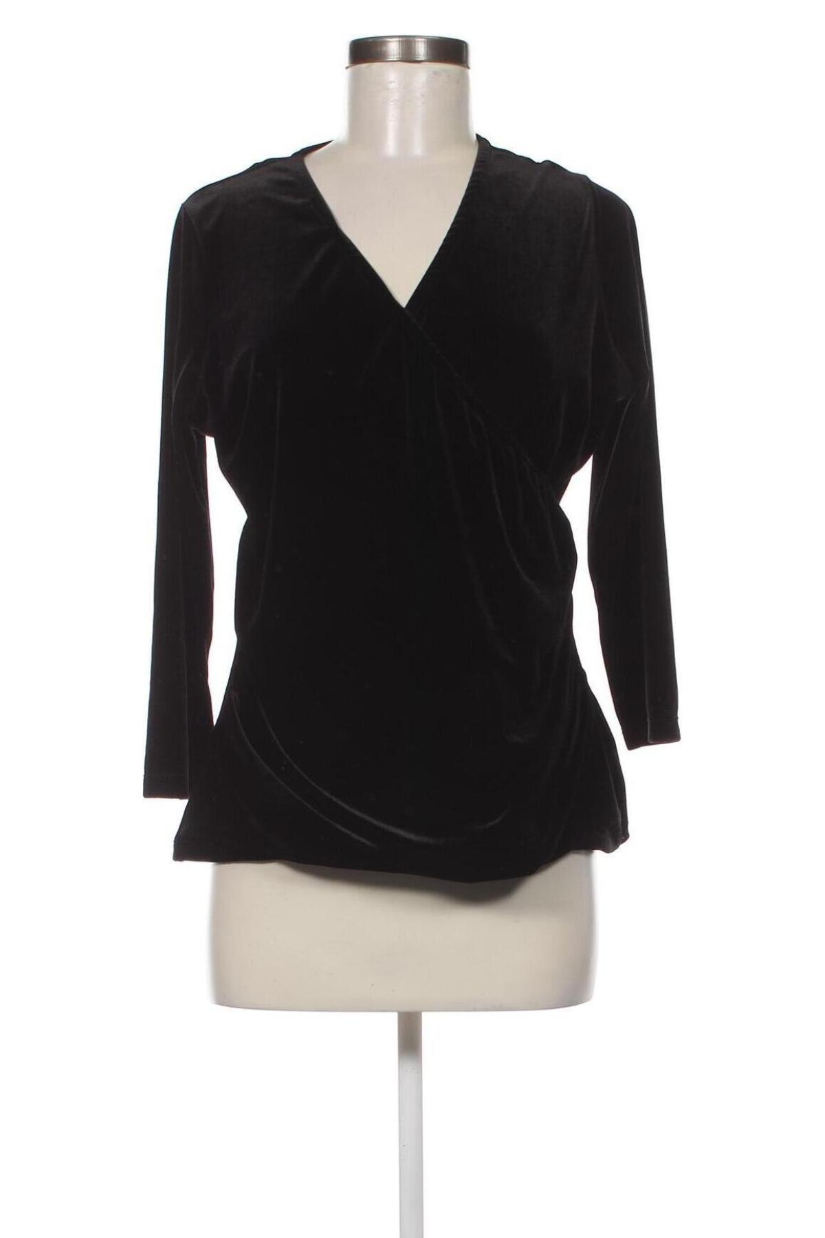 Γυναικεία μπλούζα Lands' End, Μέγεθος M, Χρώμα Μαύρο, Τιμή 4,00 €