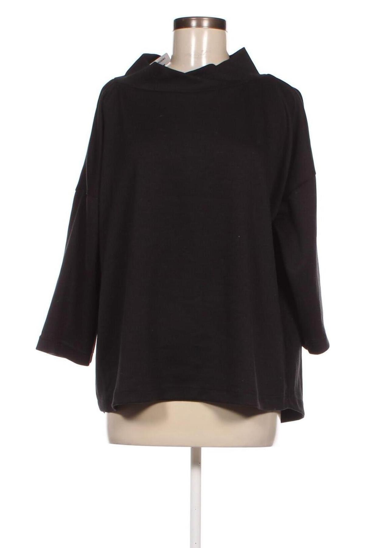 Дамска блуза Laura Torelli, Размер M, Цвят Черен, Цена 5,32 лв.