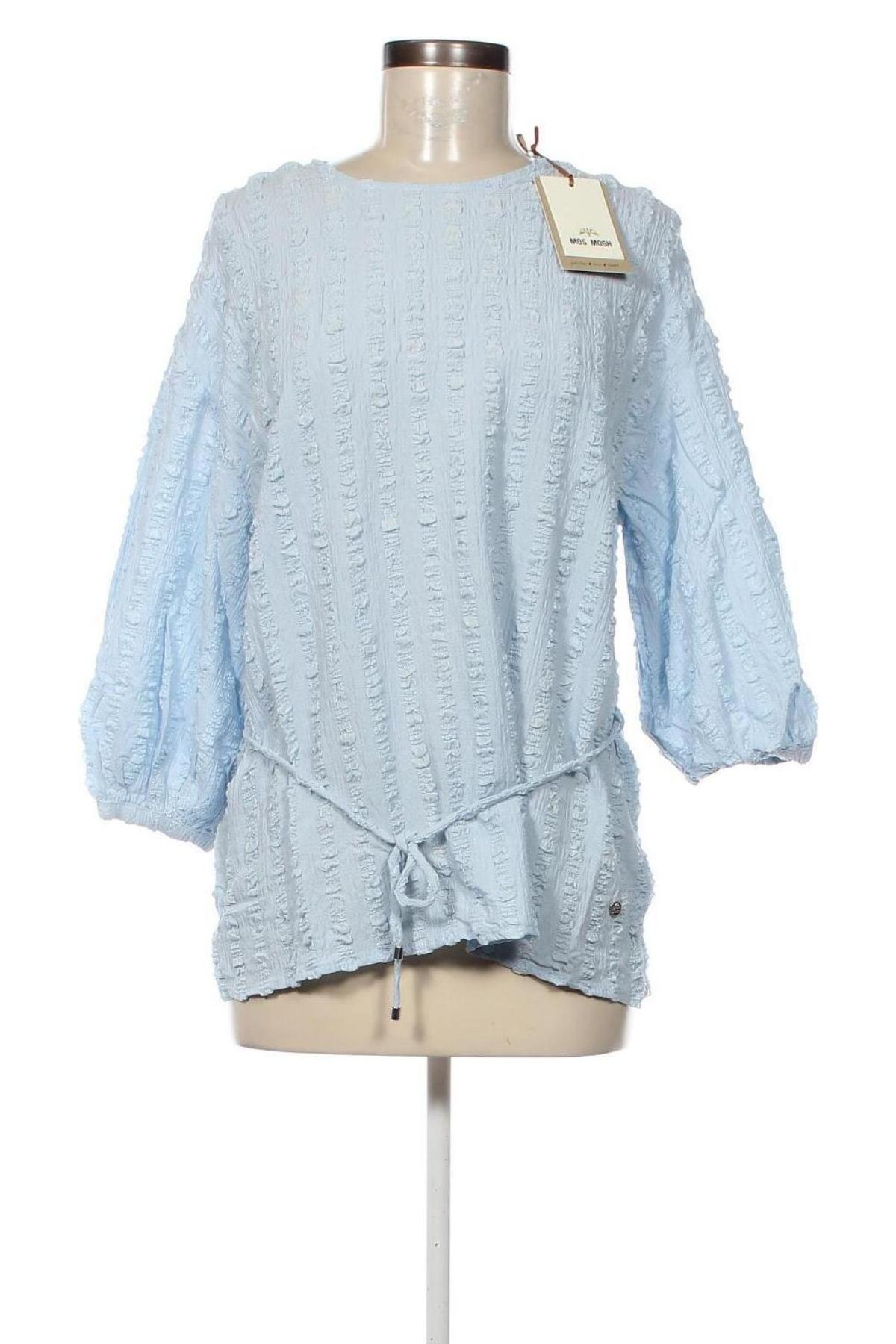 Γυναικεία μπλούζα MOS MOSH, Μέγεθος M, Χρώμα Μπλέ, Τιμή 28,39 €