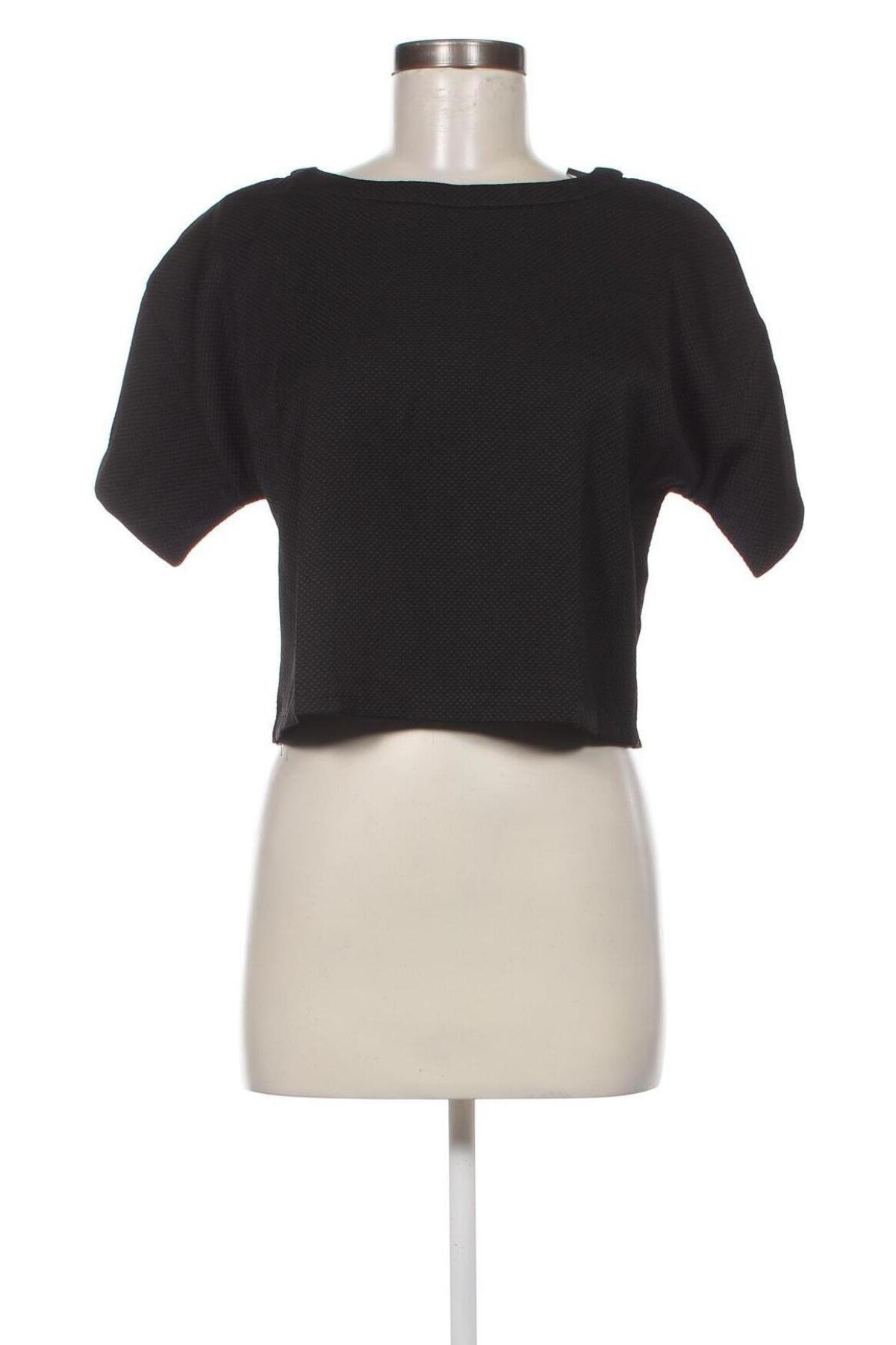 Дамска блуза Mango, Размер S, Цвят Черен, Цена 43,87 лв.