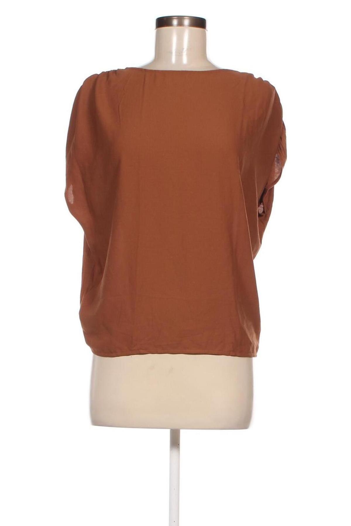 Γυναικεία μπλούζα Mango, Μέγεθος XS, Χρώμα Καφέ, Τιμή 11,18 €