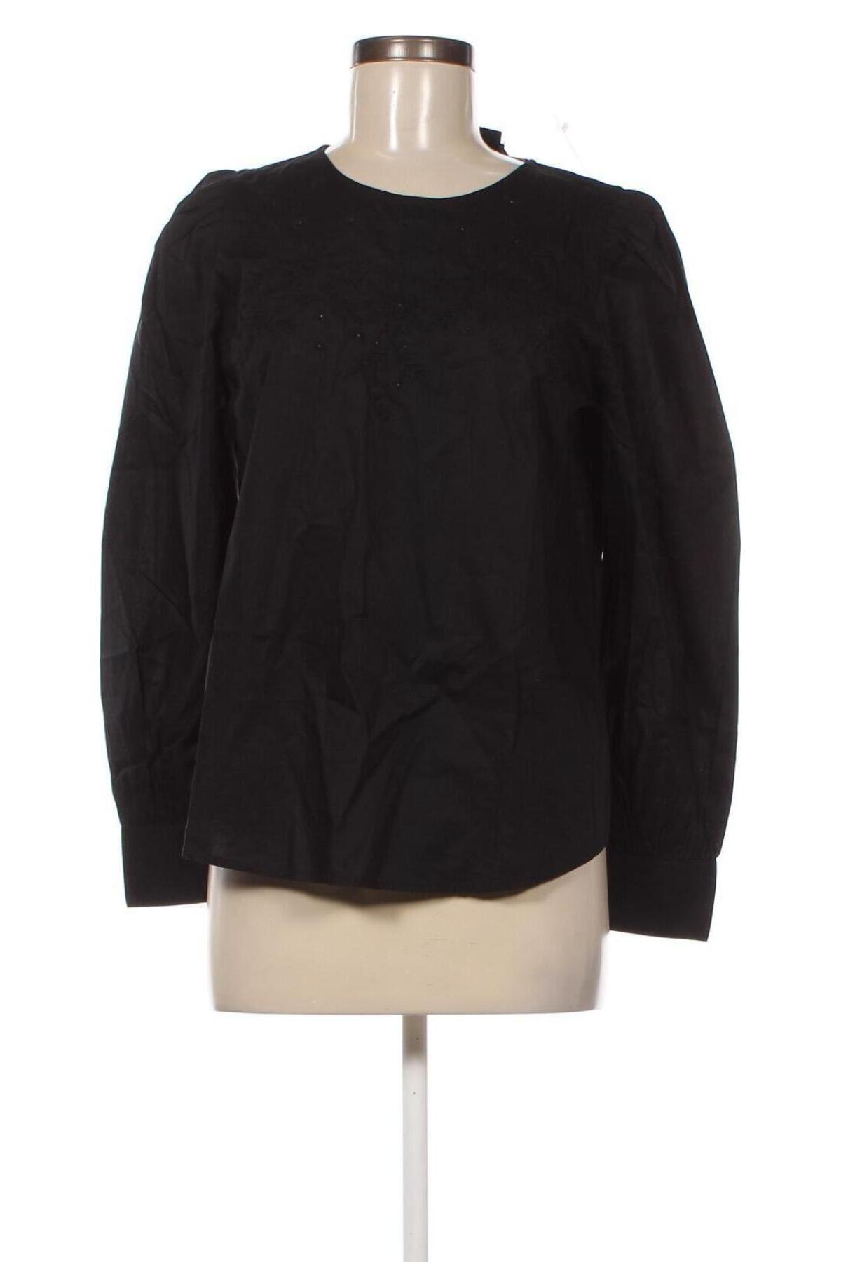 Γυναικεία μπλούζα Marks & Spencer, Μέγεθος M, Χρώμα Μαύρο, Τιμή 6,96 €