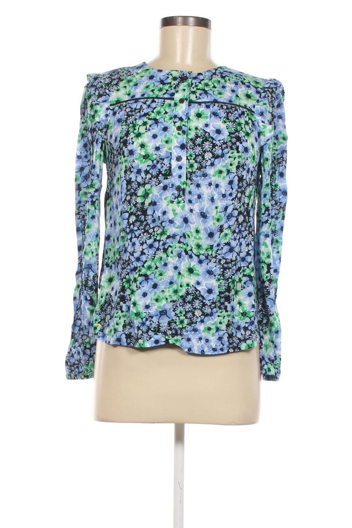 Γυναικεία μπλούζα Marks & Spencer, Μέγεθος XS, Χρώμα Πολύχρωμο, Τιμή 11,14 €