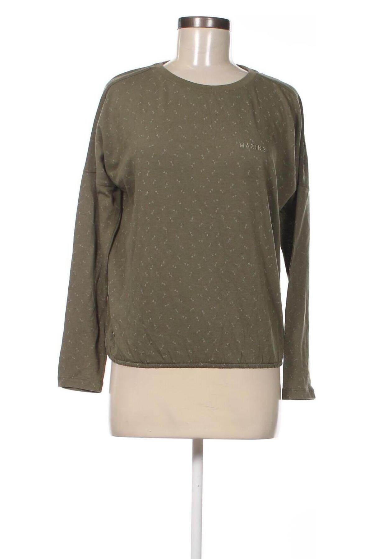 Γυναικεία μπλούζα Mazine, Μέγεθος M, Χρώμα Πράσινο, Τιμή 8,62 €