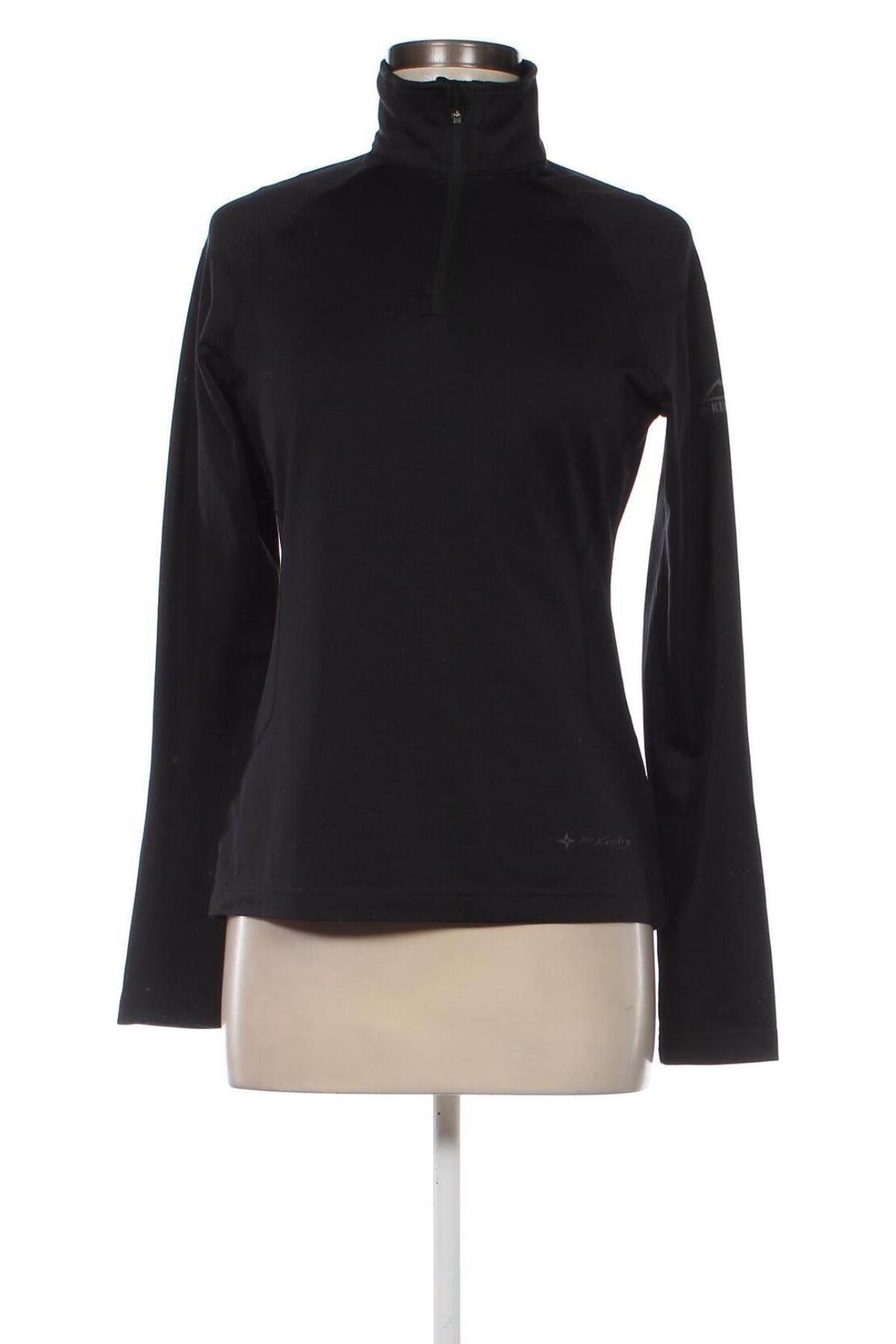 Γυναικεία μπλούζα McKinley, Μέγεθος M, Χρώμα Μαύρο, Τιμή 5,57 €