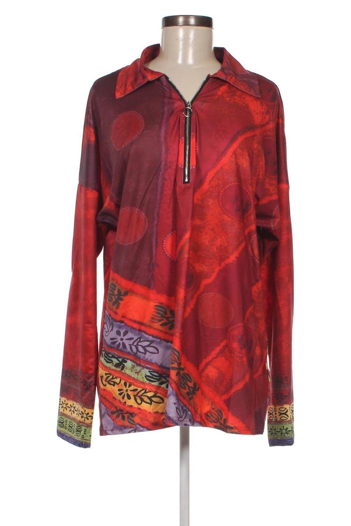 Дамска блуза Miss Look, Размер XL, Цвят Червен, Цена 9,69 лв.