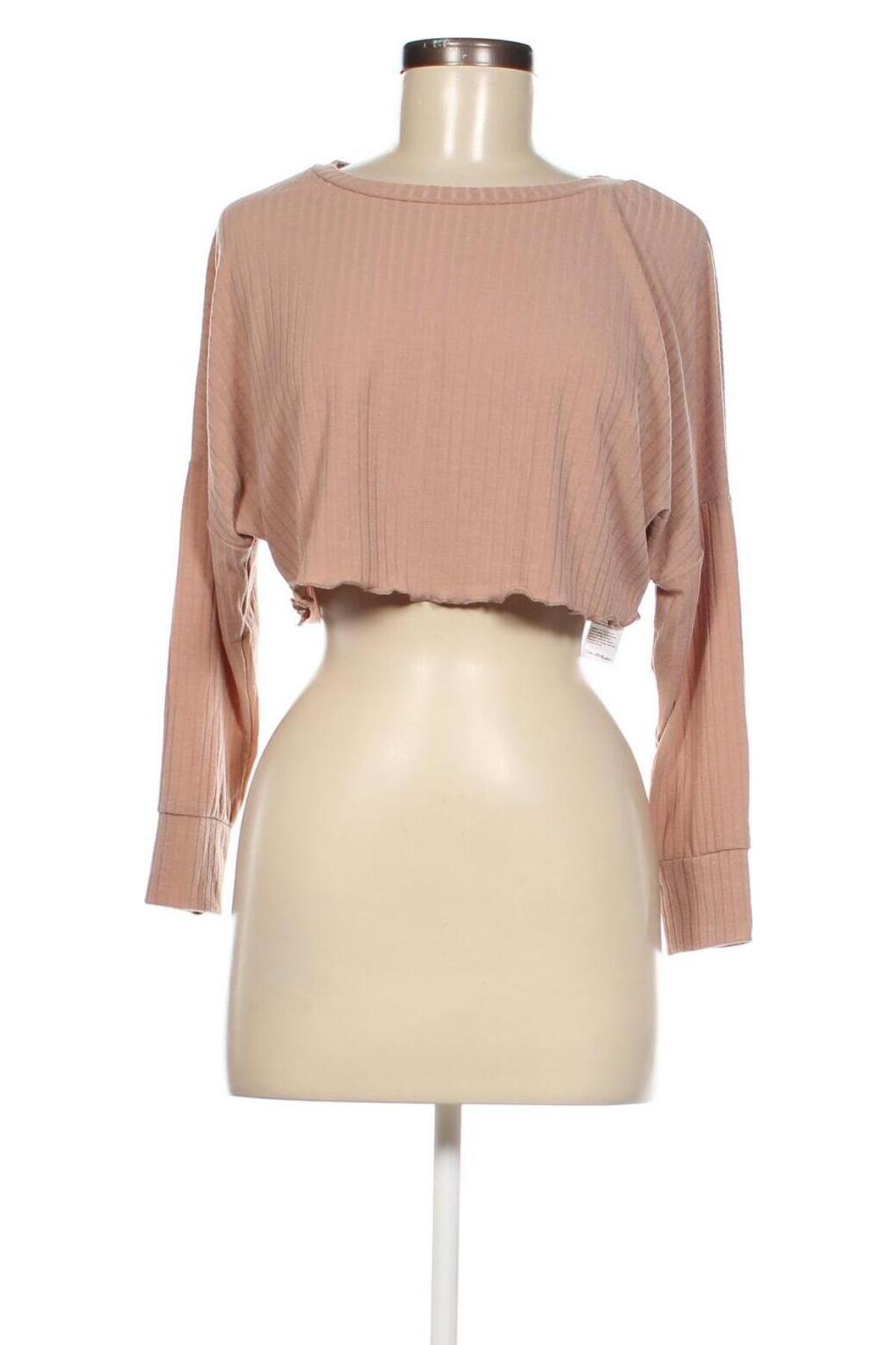 Γυναικεία μπλούζα Miss Selfridge, Μέγεθος S, Χρώμα  Μπέζ, Τιμή 6,40 €