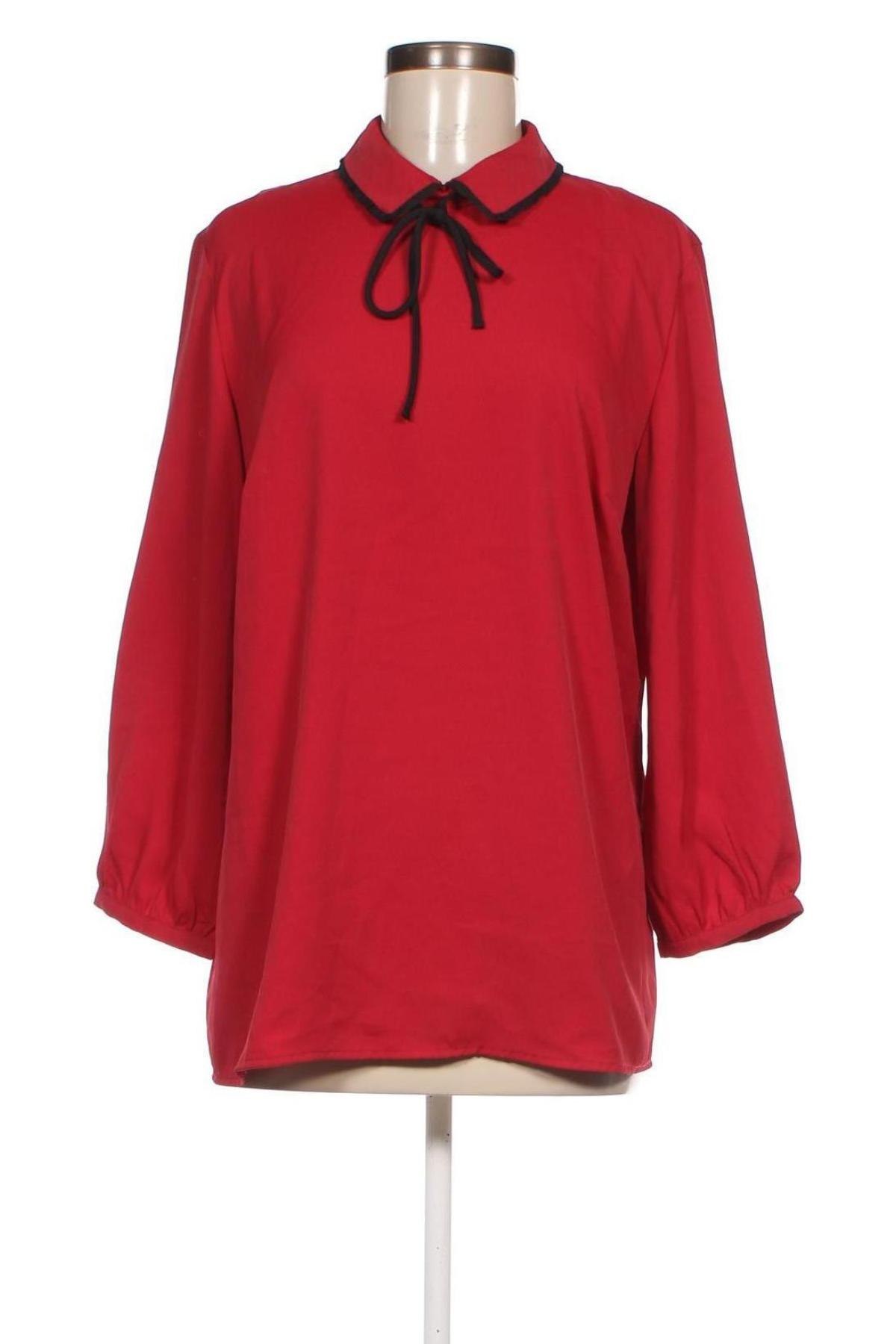 Дамска блуза Mohito, Размер XL, Цвят Червен, Цена 35,19 лв.