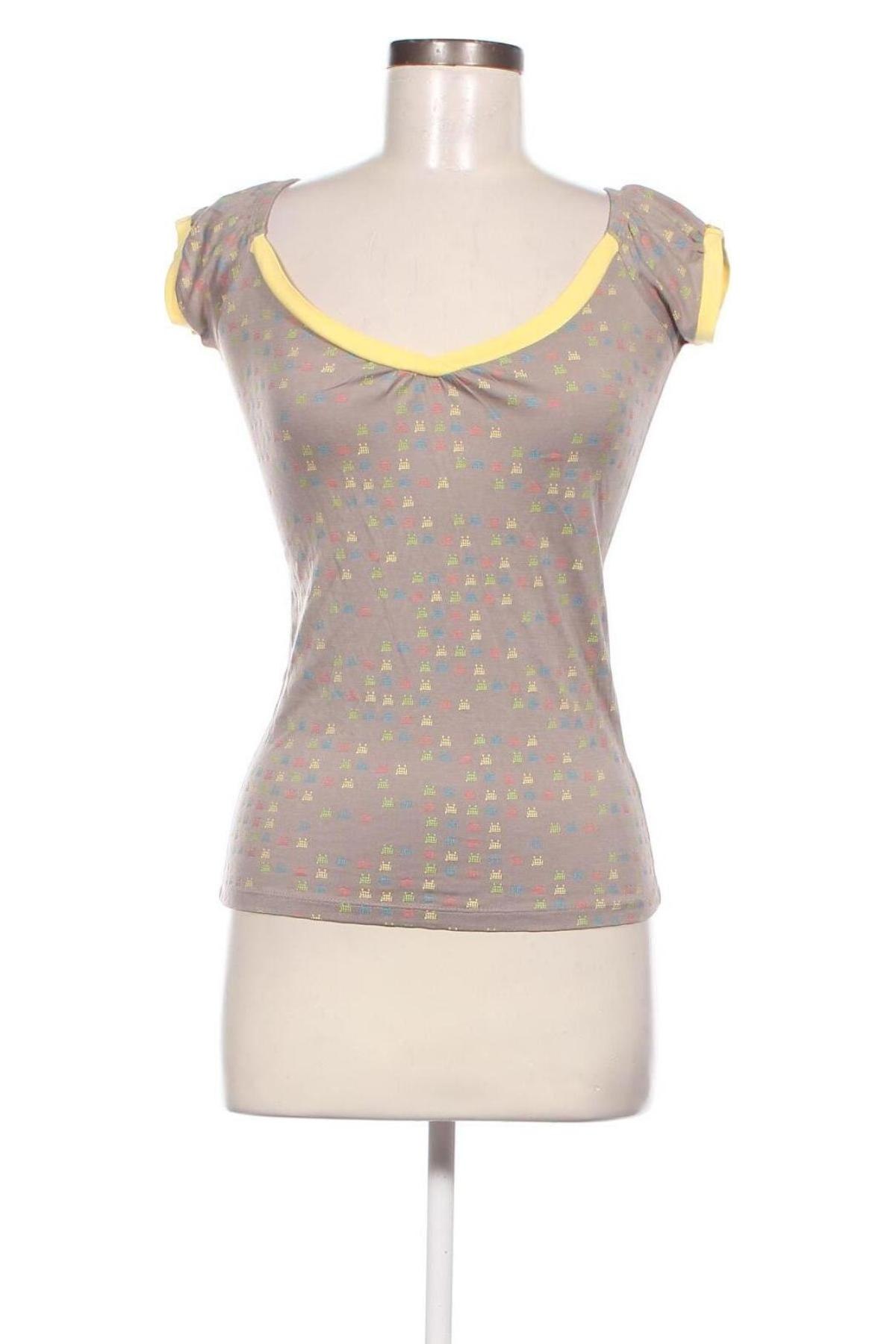 Γυναικεία μπλούζα Moodo, Μέγεθος S, Χρώμα Γκρί, Τιμή 7,16 €