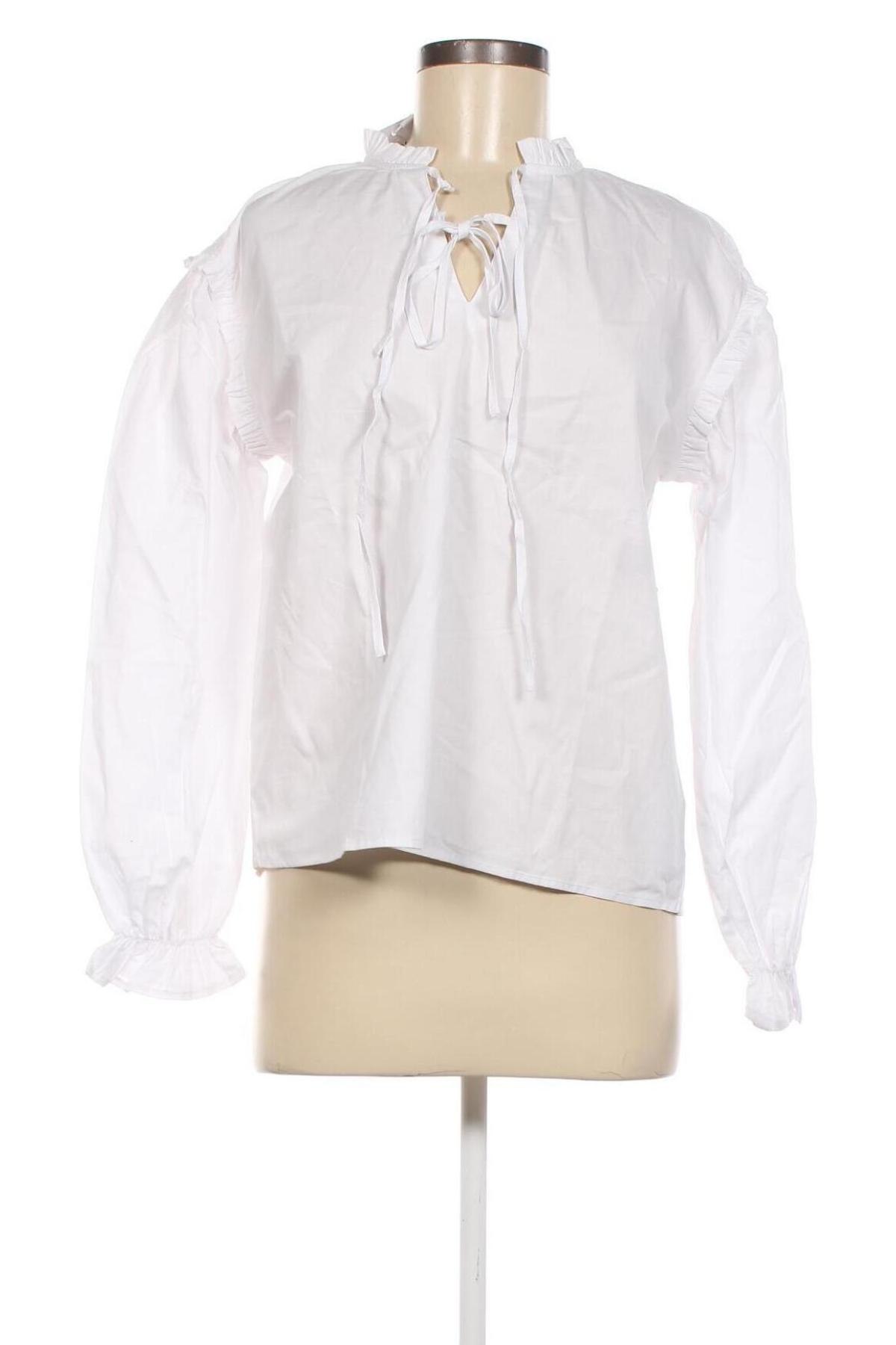 Дамска блуза Moves by Minimum, Размер XS, Цвят Бял, Цена 55,08 лв.
