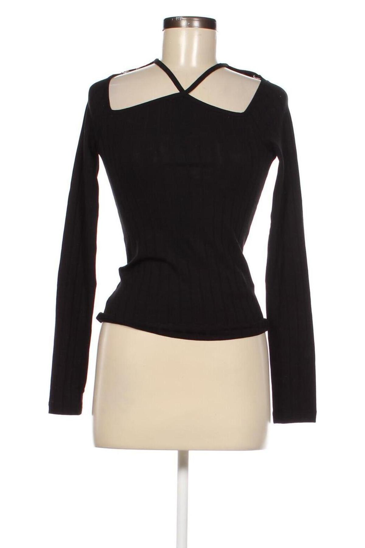Γυναικεία μπλούζα Moves by Minimum, Μέγεθος XS, Χρώμα Μαύρο, Τιμή 28,39 €